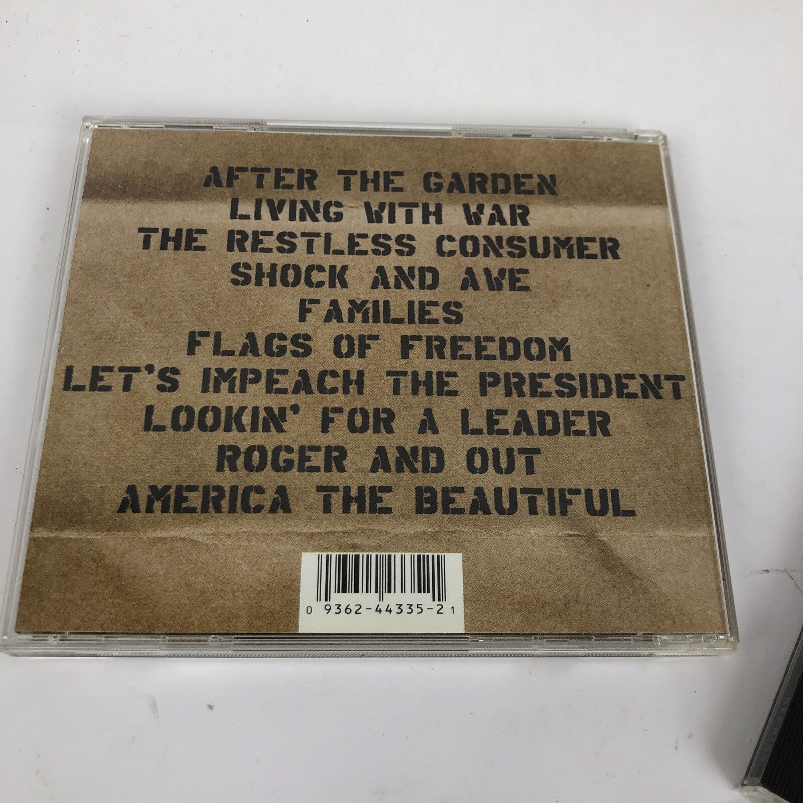 2 x Neil Young : Living With War 2006 and FREEDOM 1988 CD {s} Lot MINT COND. #11
