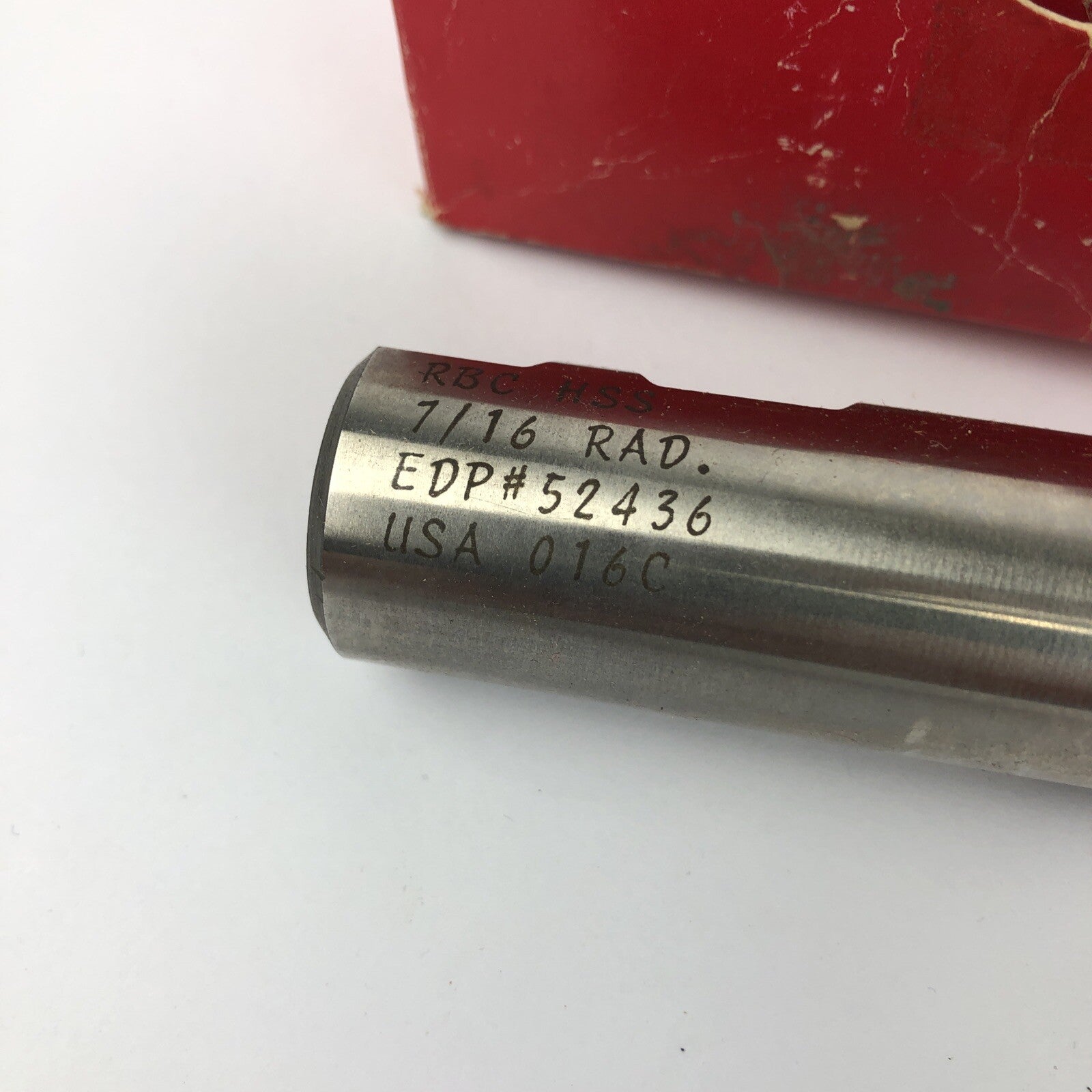 Regal Beloit Corp. RBC HSS 7/16 RAD. EDP# 524 36 USA - LOOK