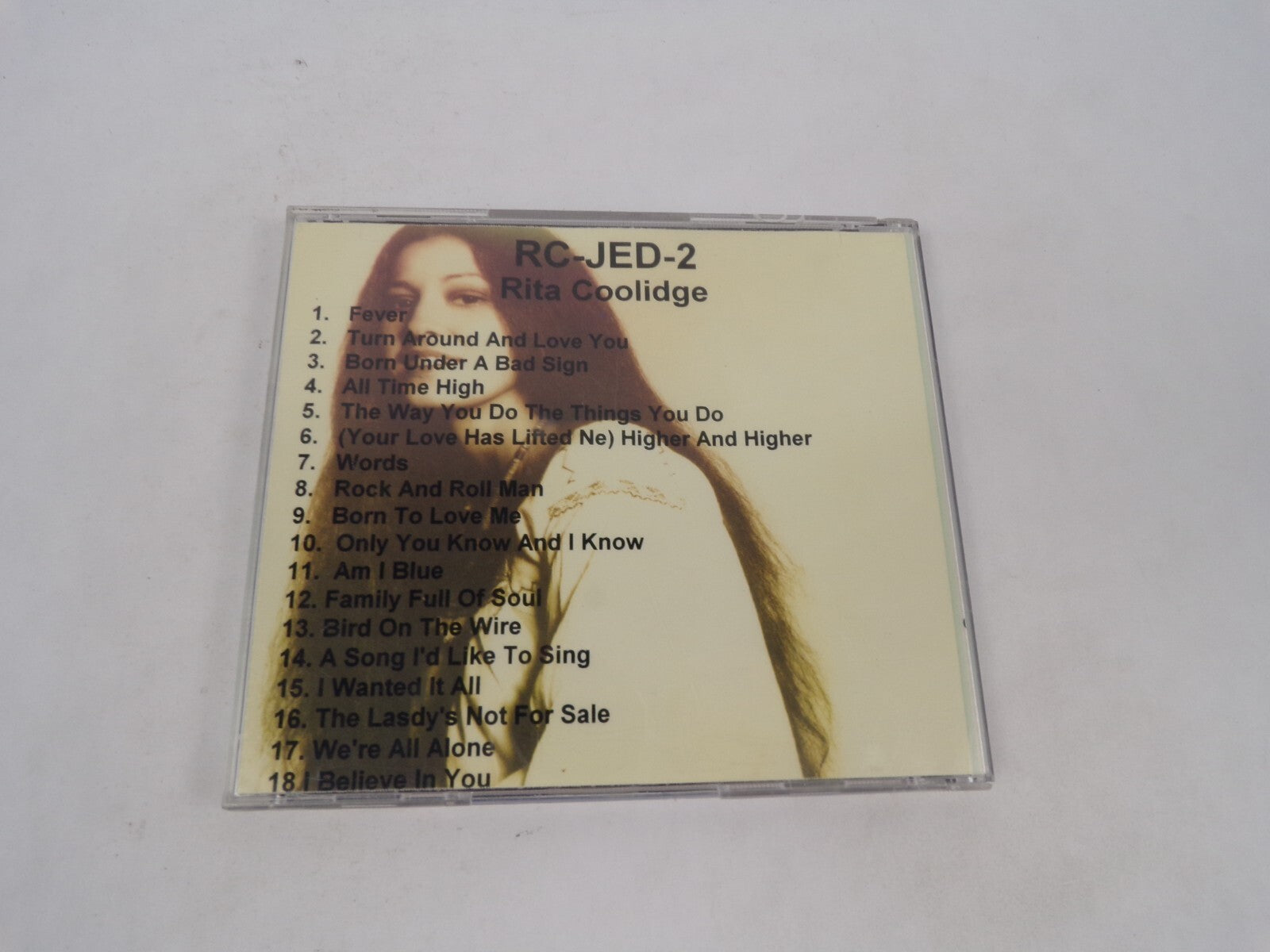 Rita Coolidge RC-Jed-2 Fever Turn Around And Love You Born Under A Bad SignCD#70