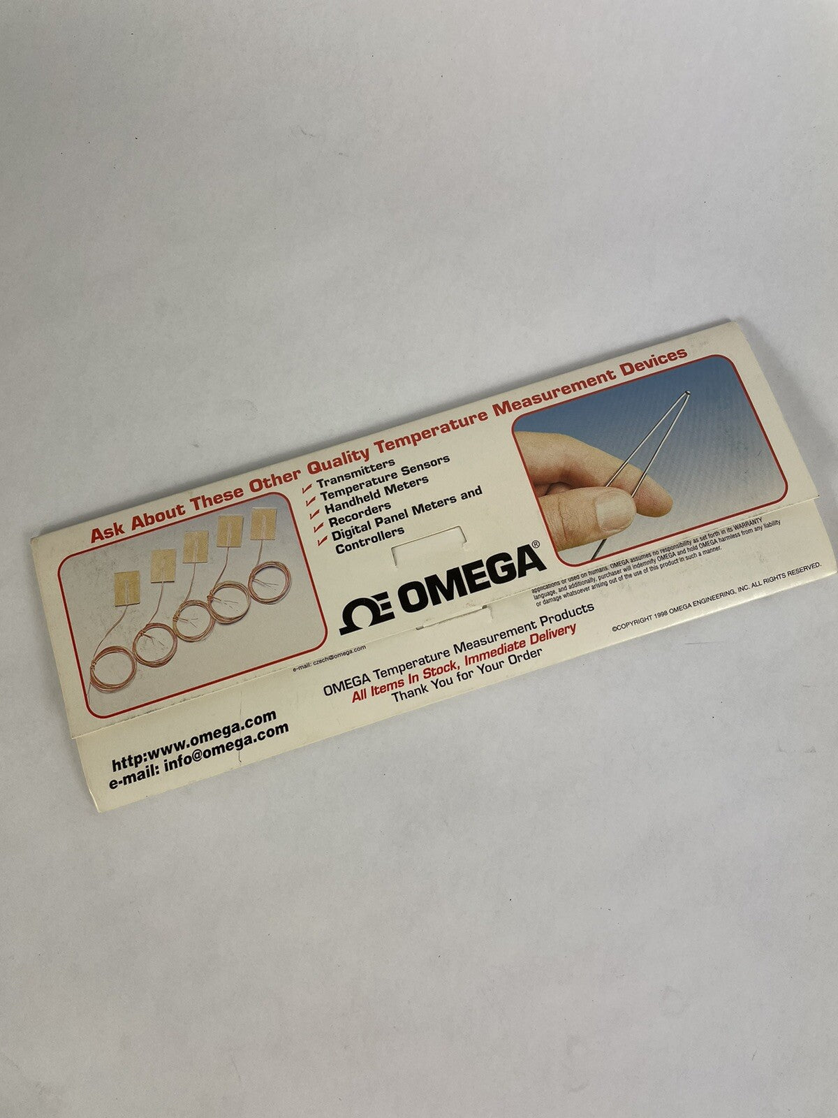  Omega Engineering CHAL-020-BW, K-Type Thermocouples