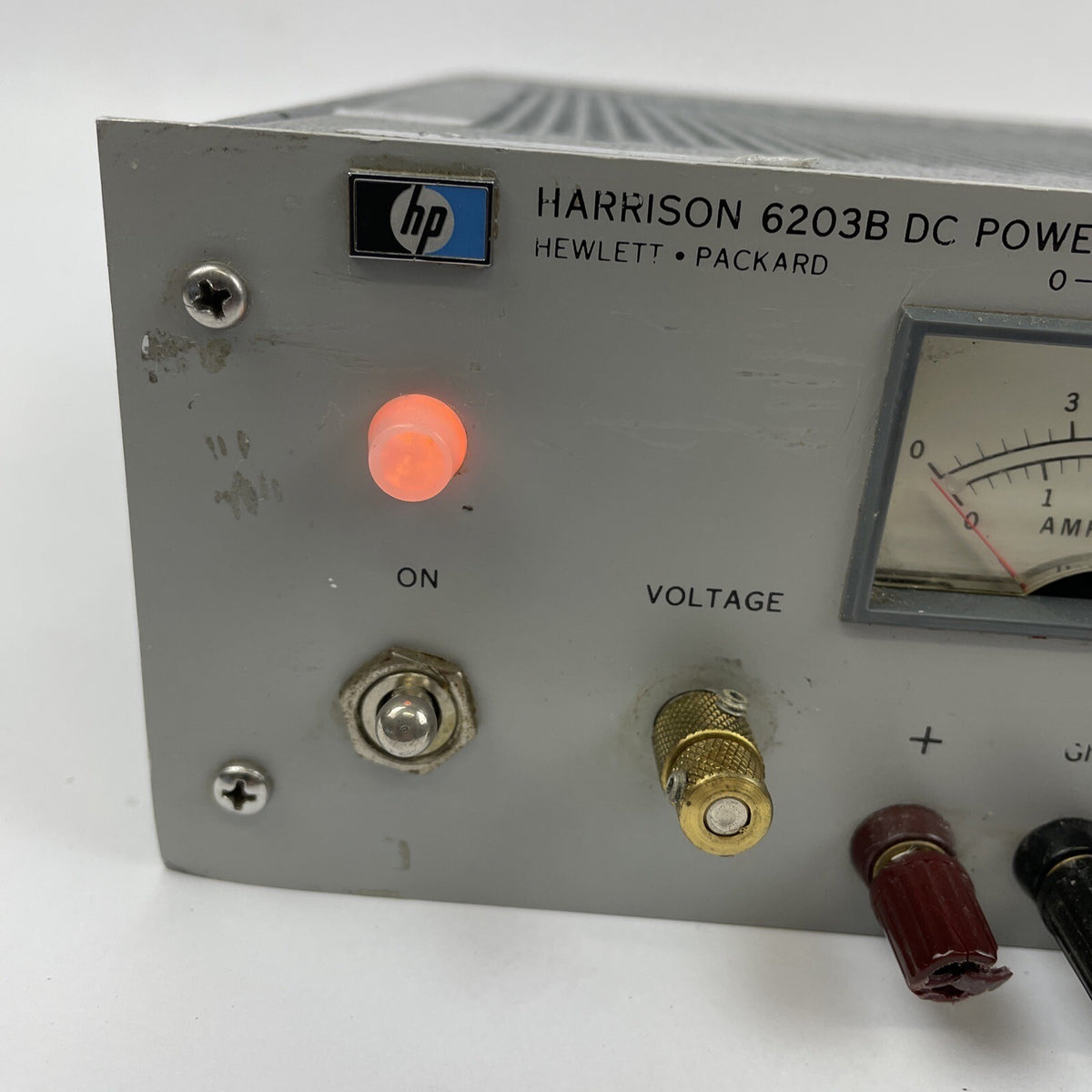 HP Hewlett Packard * Harrison 6203B Power Supply 0-7.5V 0-3A - VINTAGE