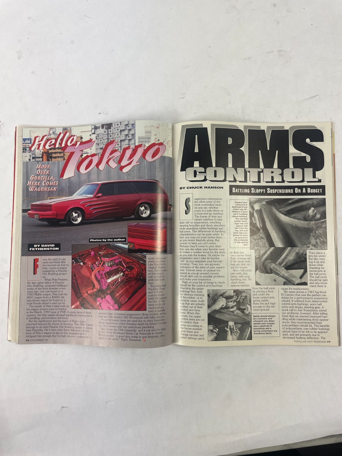 December 1994 Hot Rodding Magazinee Hot Home How - Tos! Beam Your Own Rods Coat