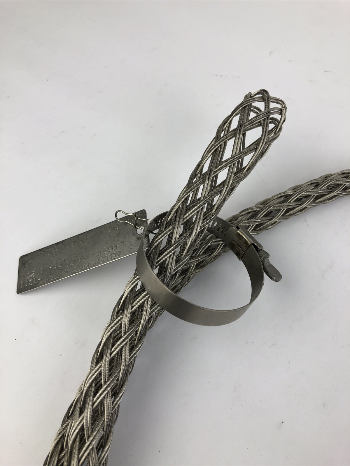 7' Kellems Hose End Guard Grip Stainless Flexible Model No. 014-02-1342 - LOOK
