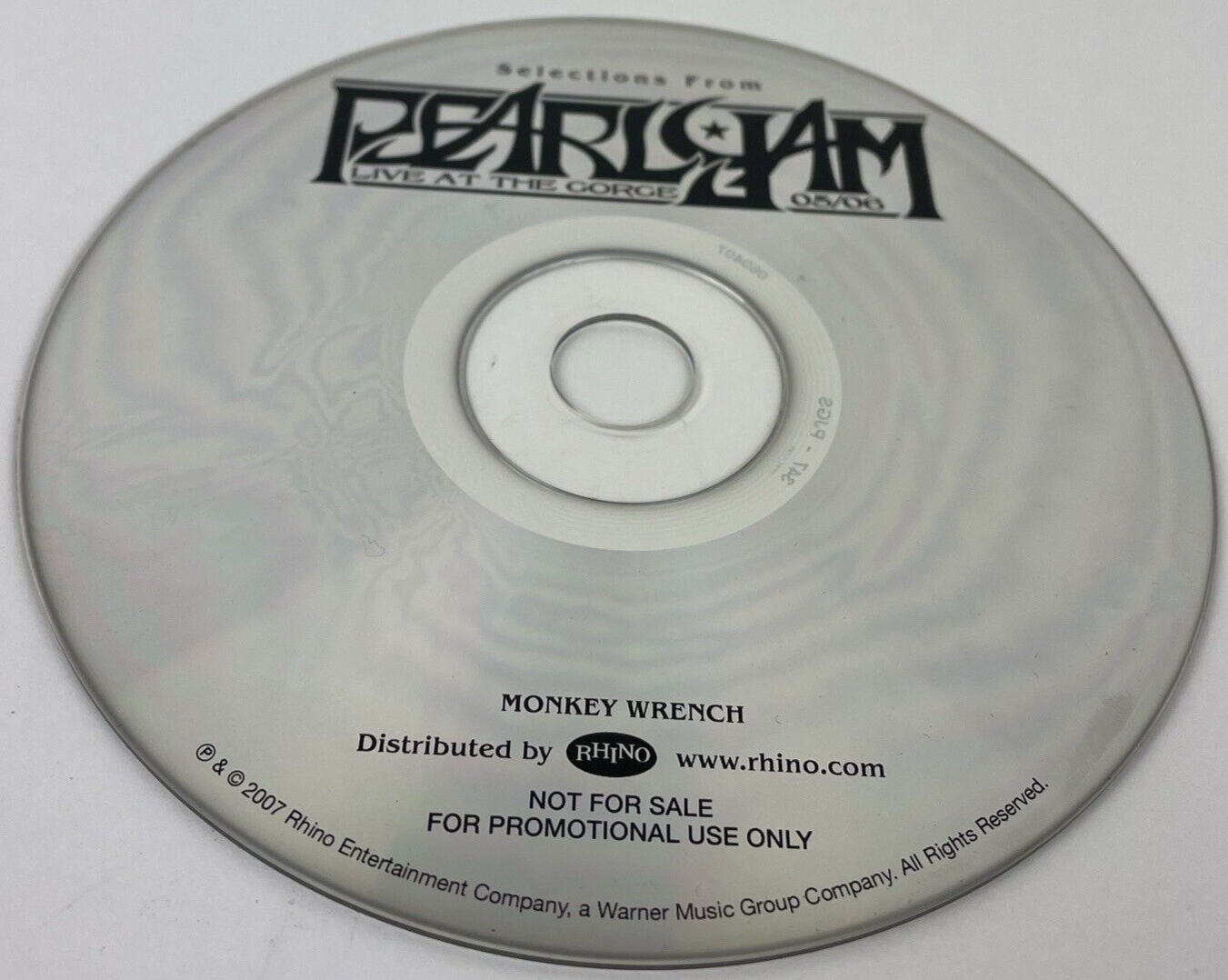 Live at the Gorge 05/06 by Pearl Jam (CD, 2008, Rhino/Warner Bros.)  - Disc Only