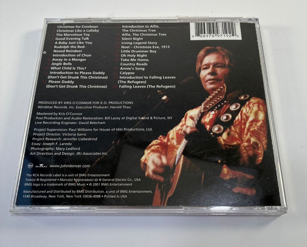 John Denver Christmas in Concert RCA CD 2001
