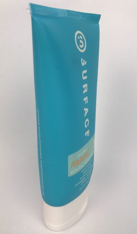 SURFACE SUNSCREEN NATURAL LOTION SPF30 6oz. NATURAL MINERAL SUNSCREEN