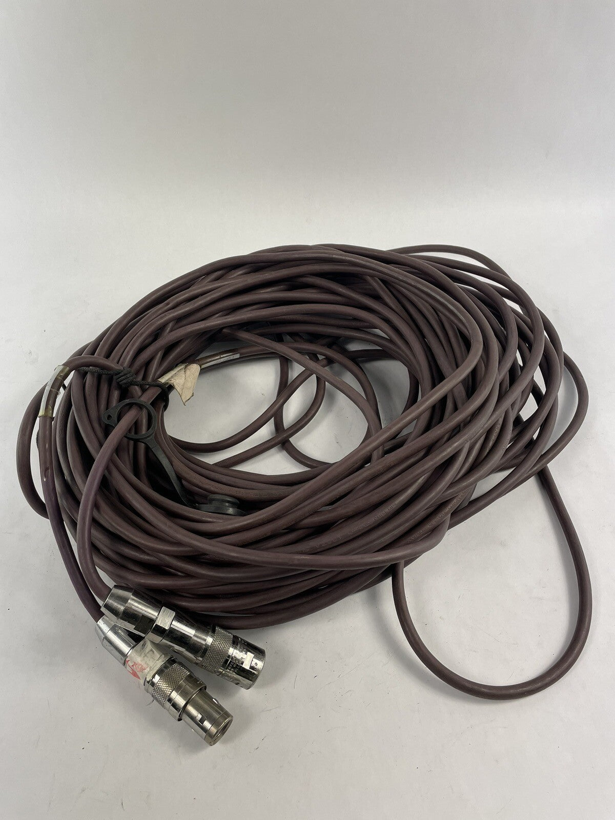 ADC 100ft Commscope TCP-B38 ProAx Triaxial Male & Female Camera Connector 75 ohm
