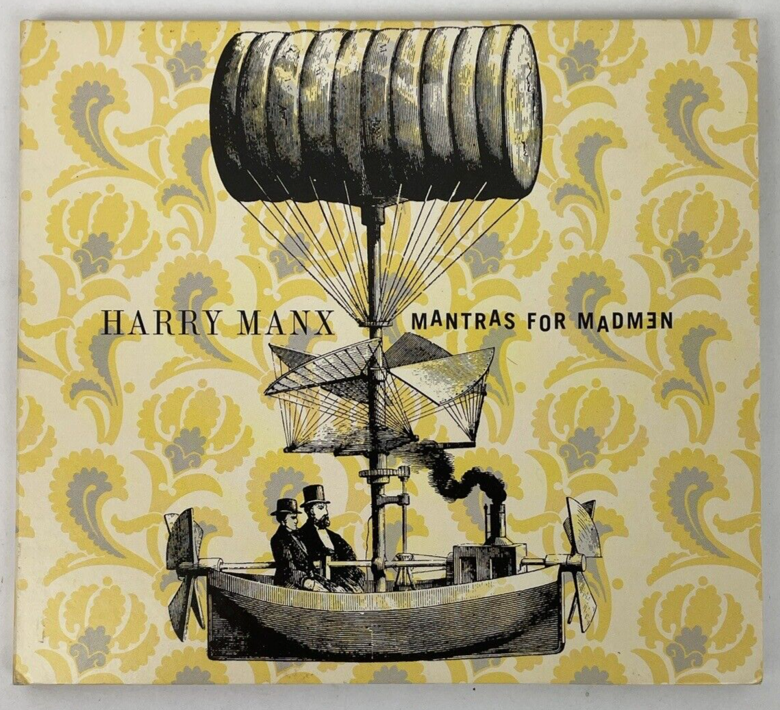 Mantras for Madmen by Harry Manx (Digital Audio CD,  2010, Dog My Cat Records) M