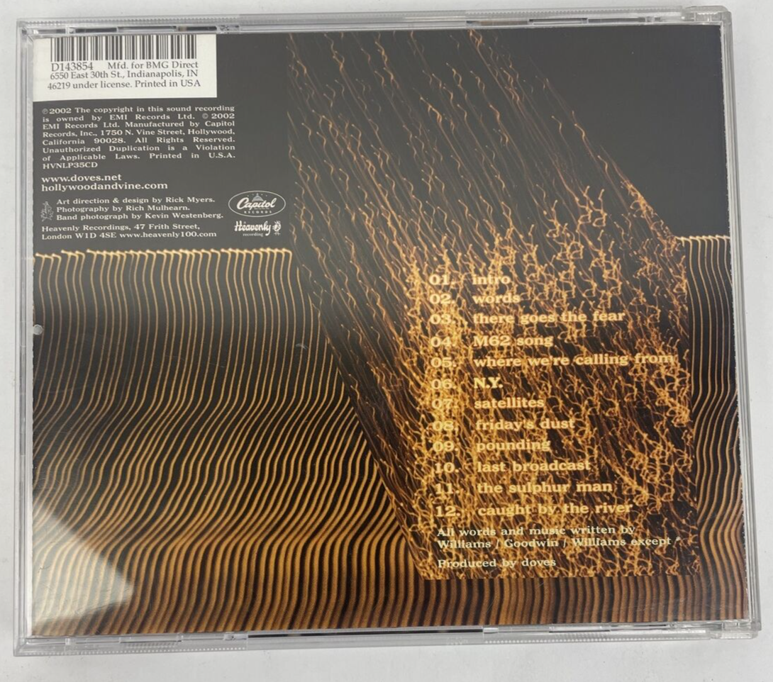 Doves The Last Broadcast Digital Audio CD (2002 EMI Records) - DEF