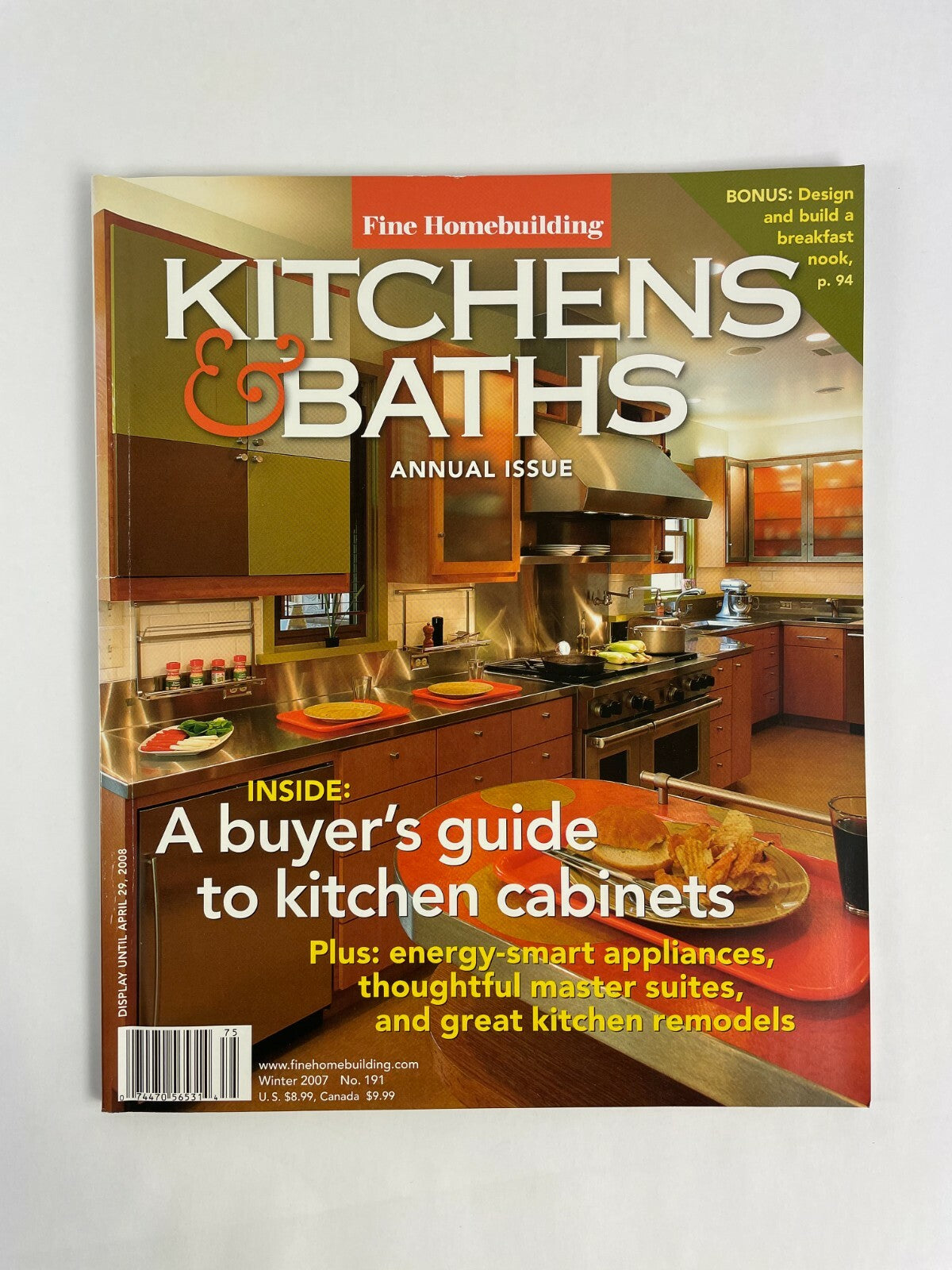April 2008 Kitchens & Baths Magazine A buyer's Guide to Kitchen Cabinets #B