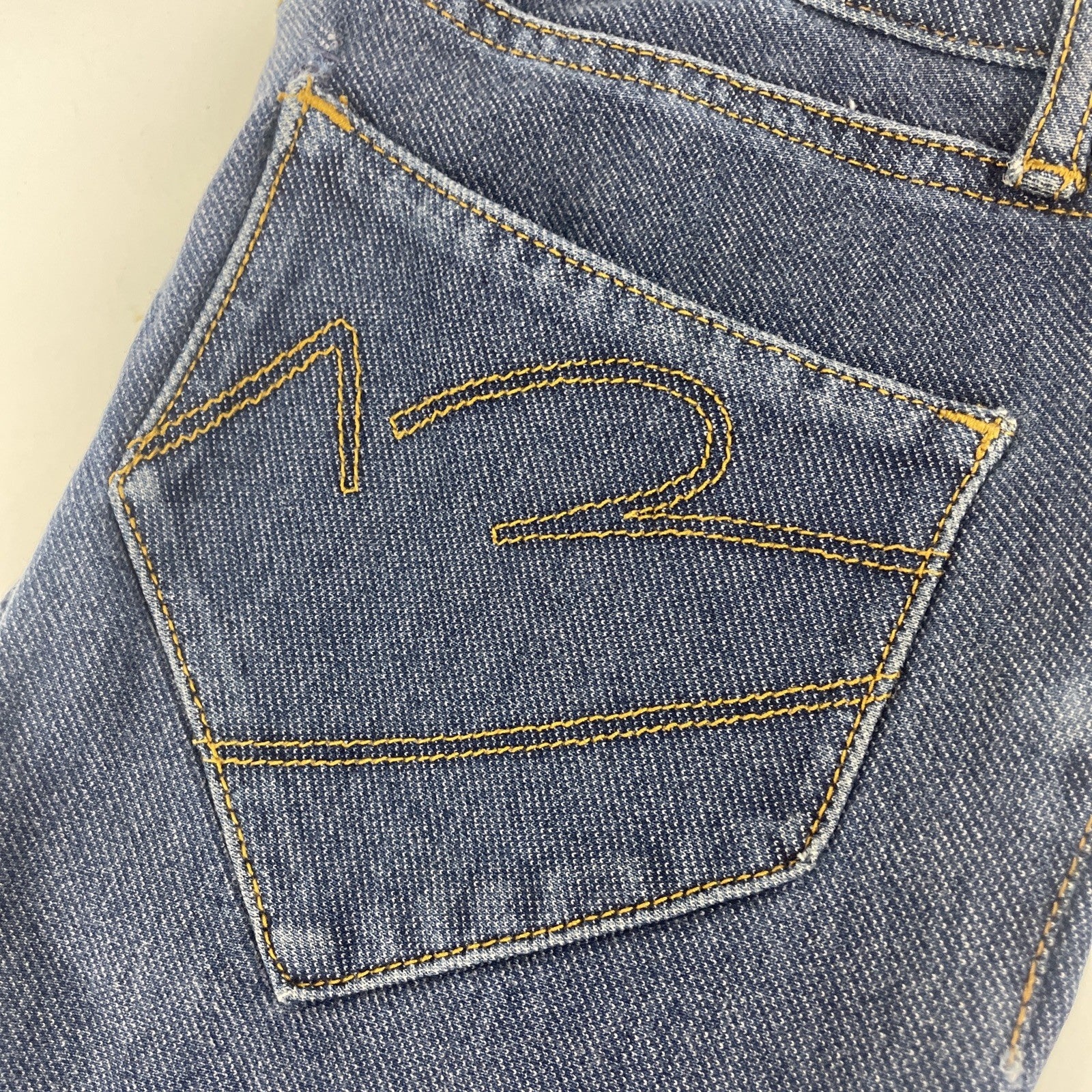 California Born Stretch Genuine Second Skin Denim Jeans 5 Pocket Design size 4