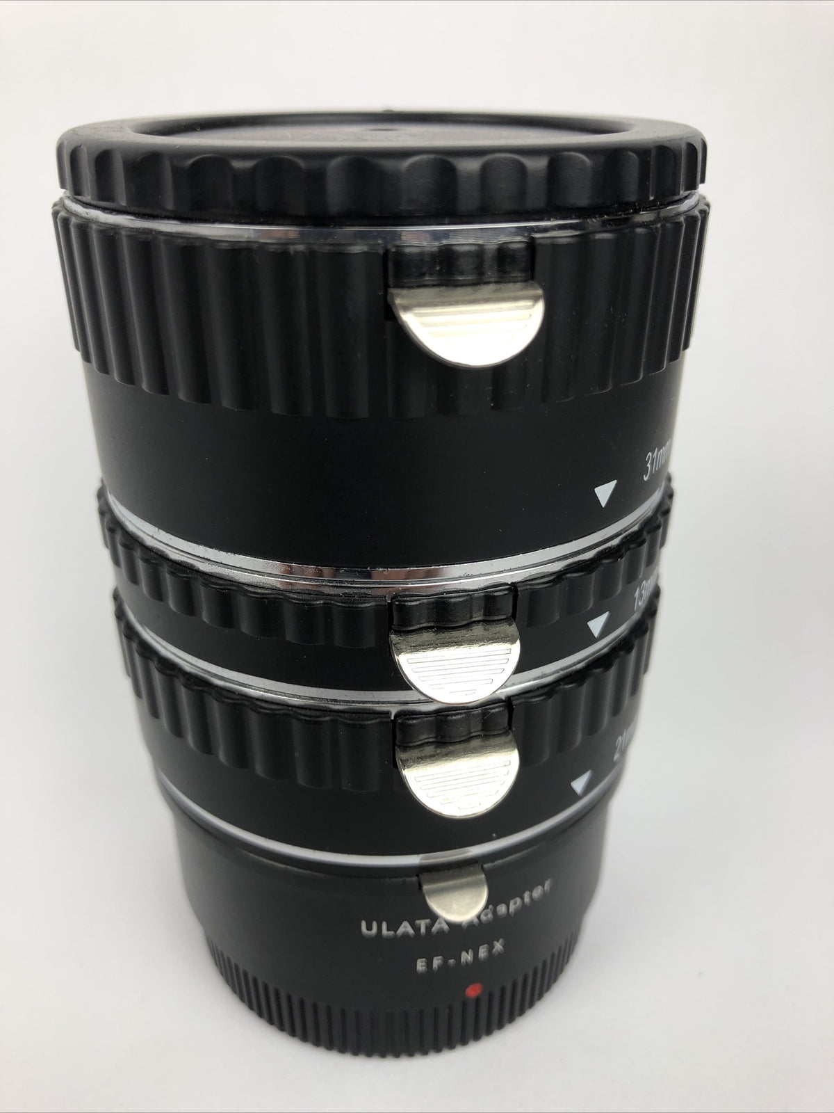 Digital C-AF Extension Tube between Ring Set 13mm 21mm 31mm ULATA adapter EF-NEX