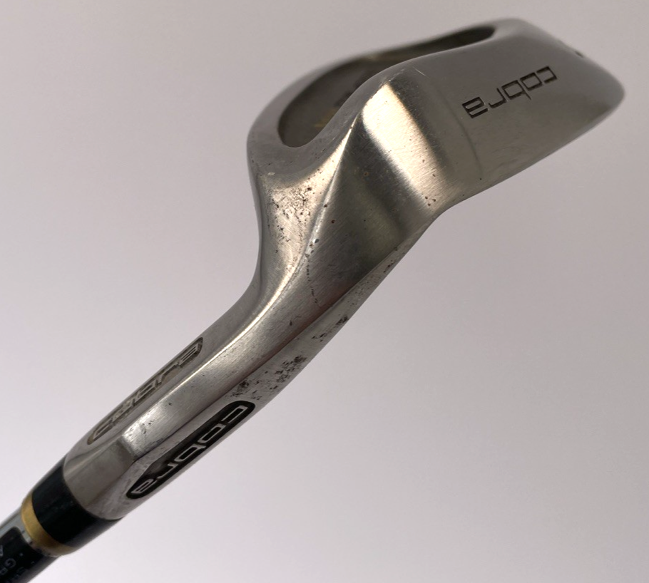 King Cobra II Oversize Tour Single 9 Iron Steel S Flex Bump Shaft RH Corded Grip