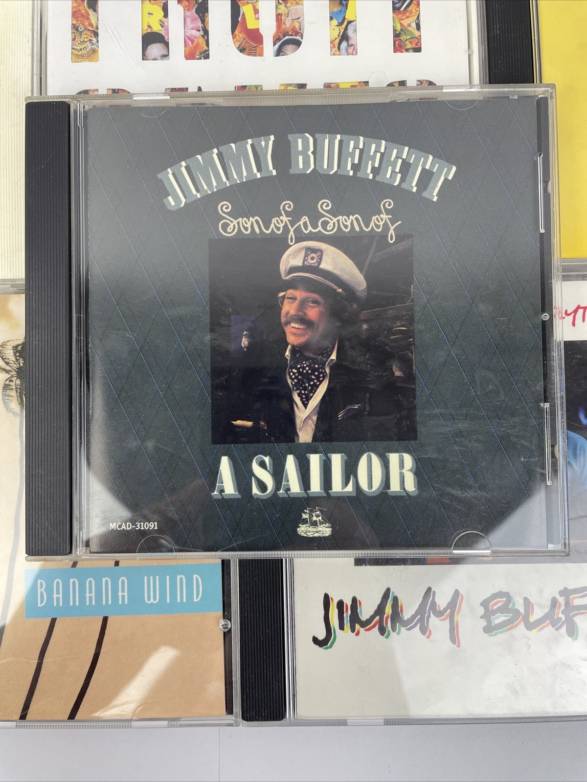 Jimmy Buffett CD Lot of 5: A SAILOR FRUIT CAKES Banana Wind American Storyteller