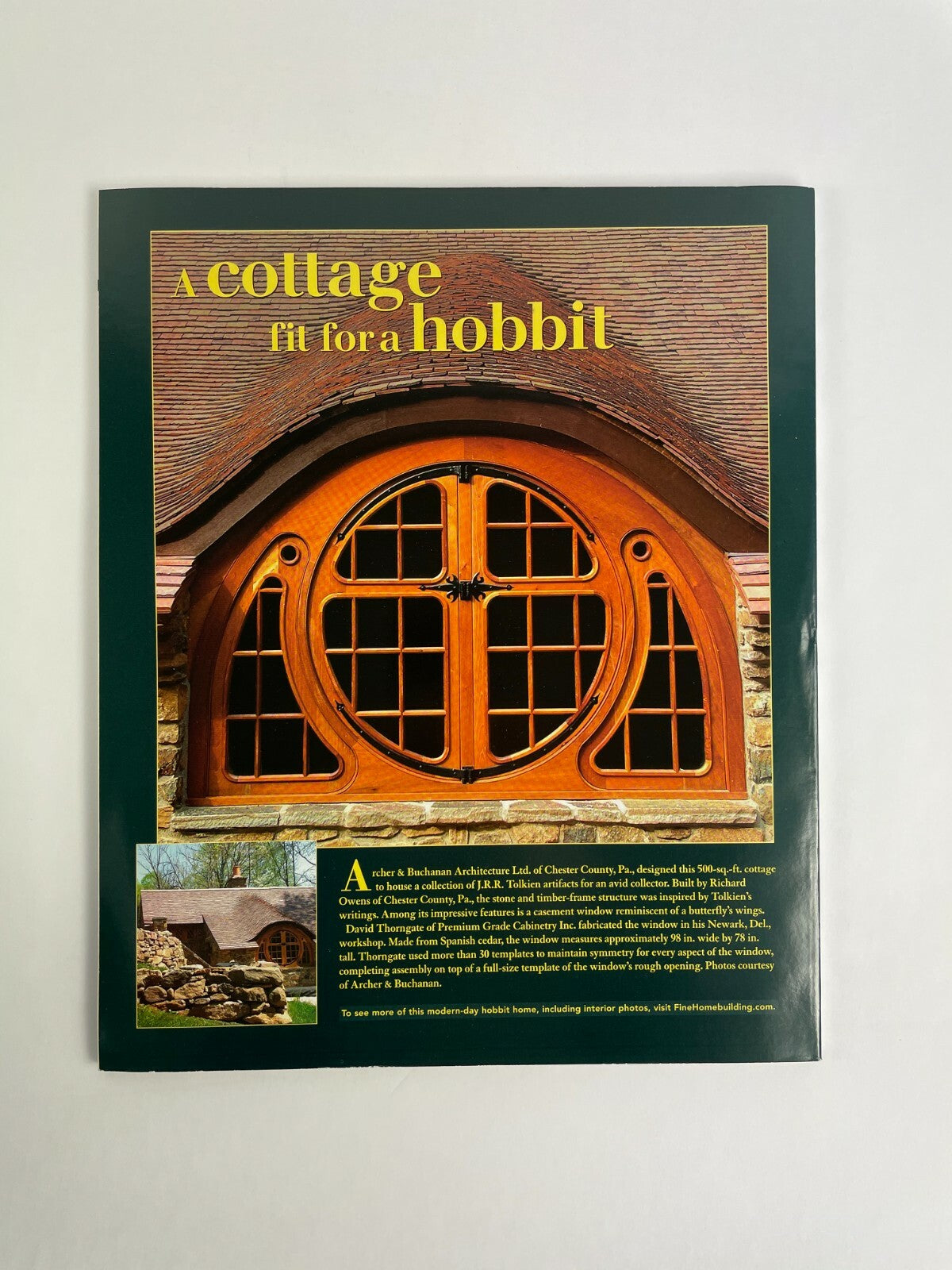 May 2007 Fine Homebuilding Magazine Let Inthe Light Doghouse Dormer Beautiful #B