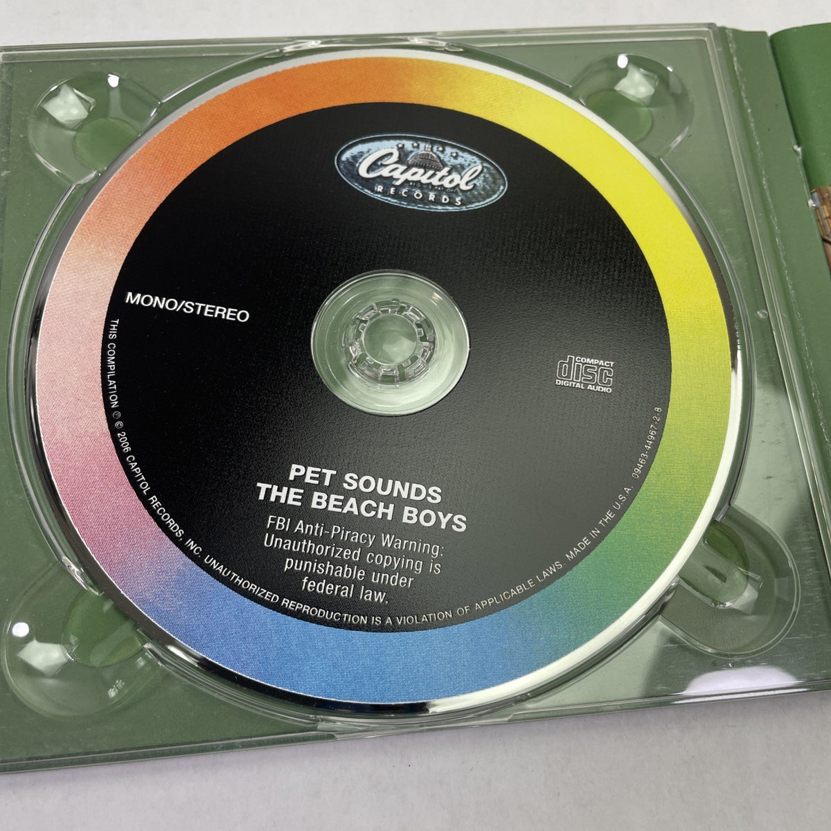 The Beach Boys Pet Sounds 40th Anniversary Edition CD DVD Flocked OOP Mint Discs