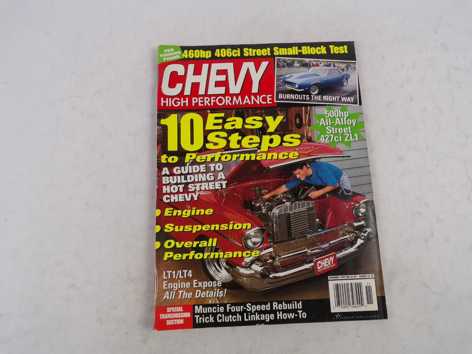 November 1998 Chevy High Performance 10 Easy Steps To Performance A Guide To Bui