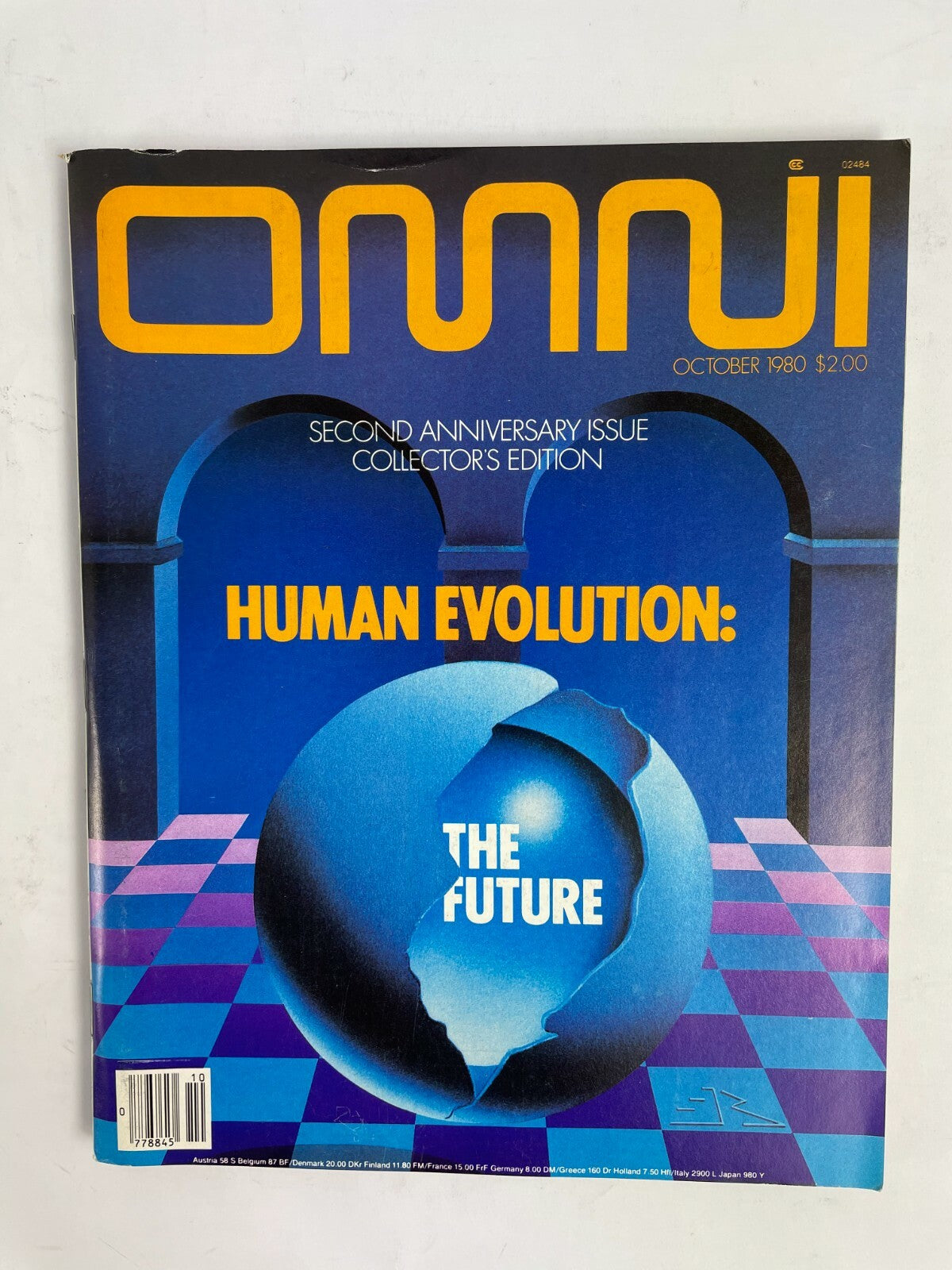 June 1981 Omni Magazine Second Anniversary Issue Collectors  Human Evolution