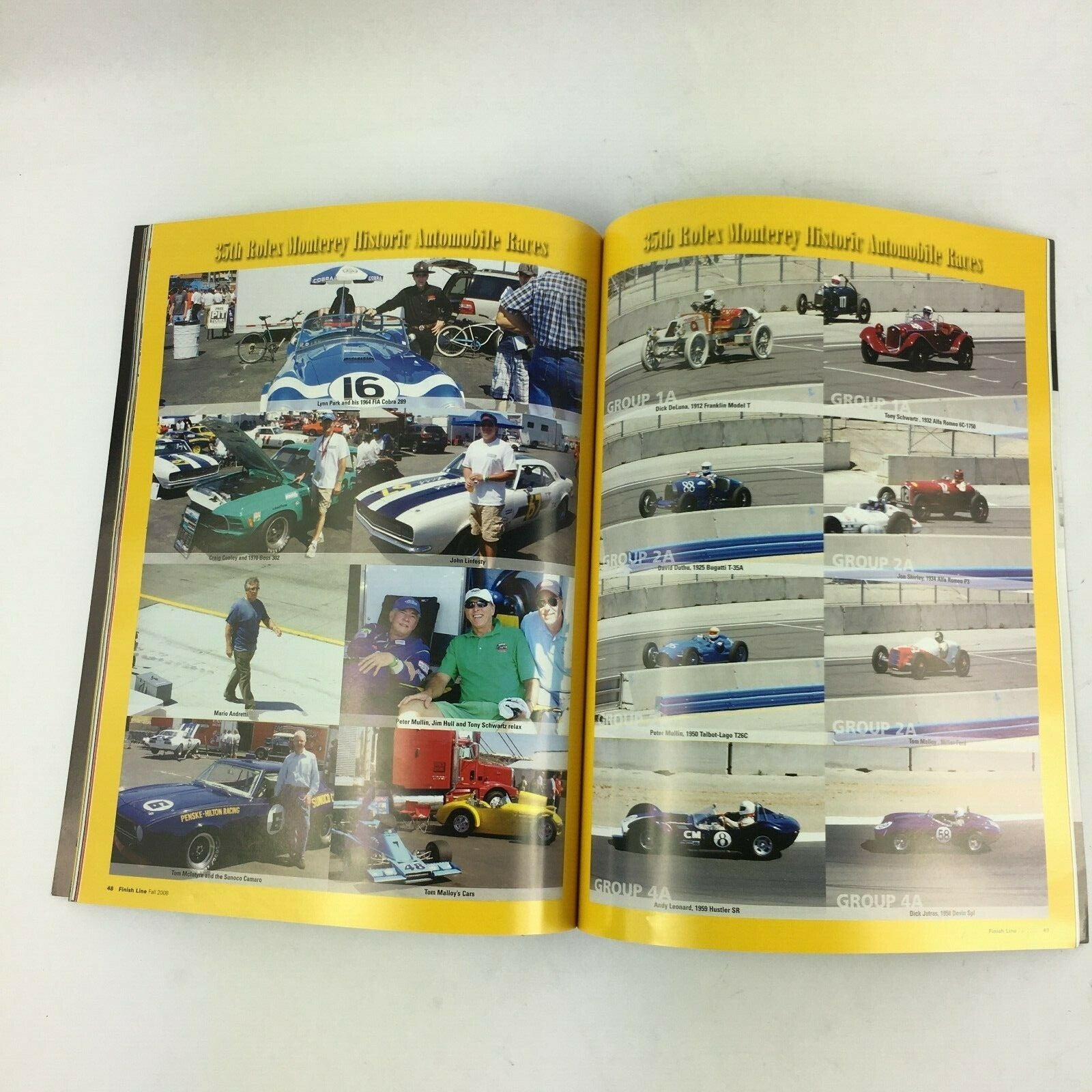 Fall 2008 Finish Line Magazine Petersen Automotive Museum Checkered Flag 200