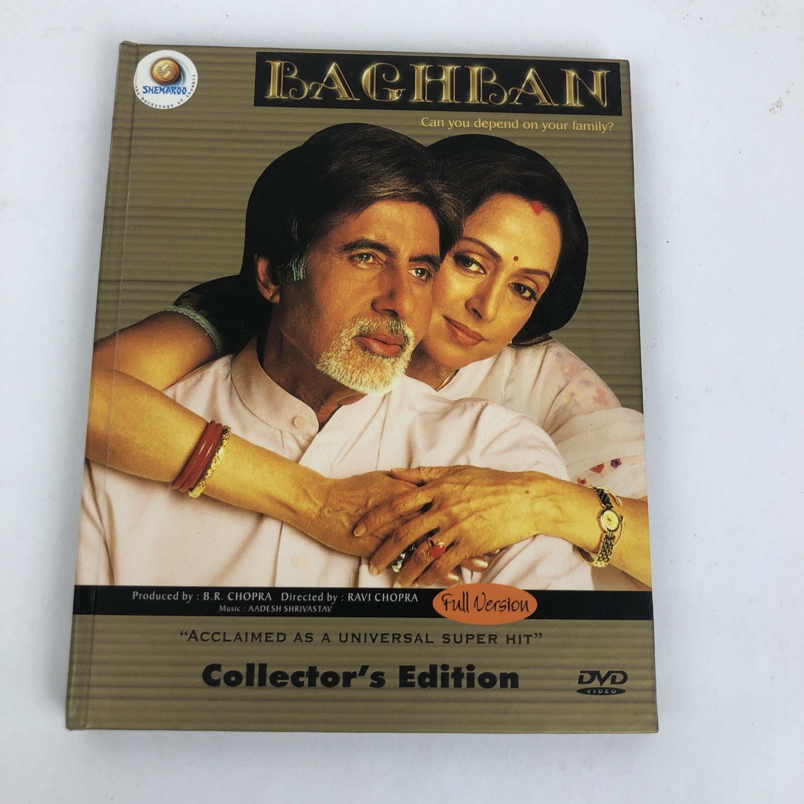 Baghban - DVD Video Collectors Edition Ravi Chopra VERY GOOD COND. USA SHIPPING
