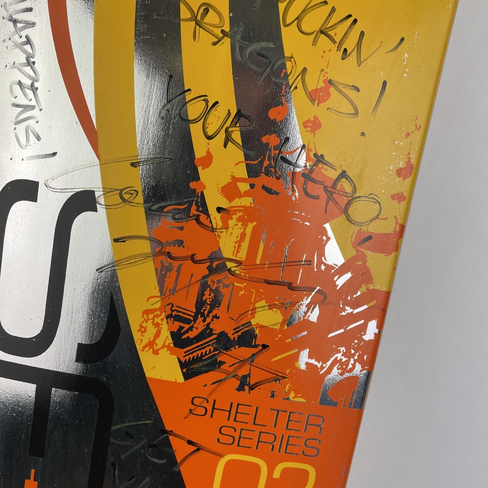 SEEK Skateboards Colin McKay "Foil Shelter Series"  Skateboard Deck Autographed