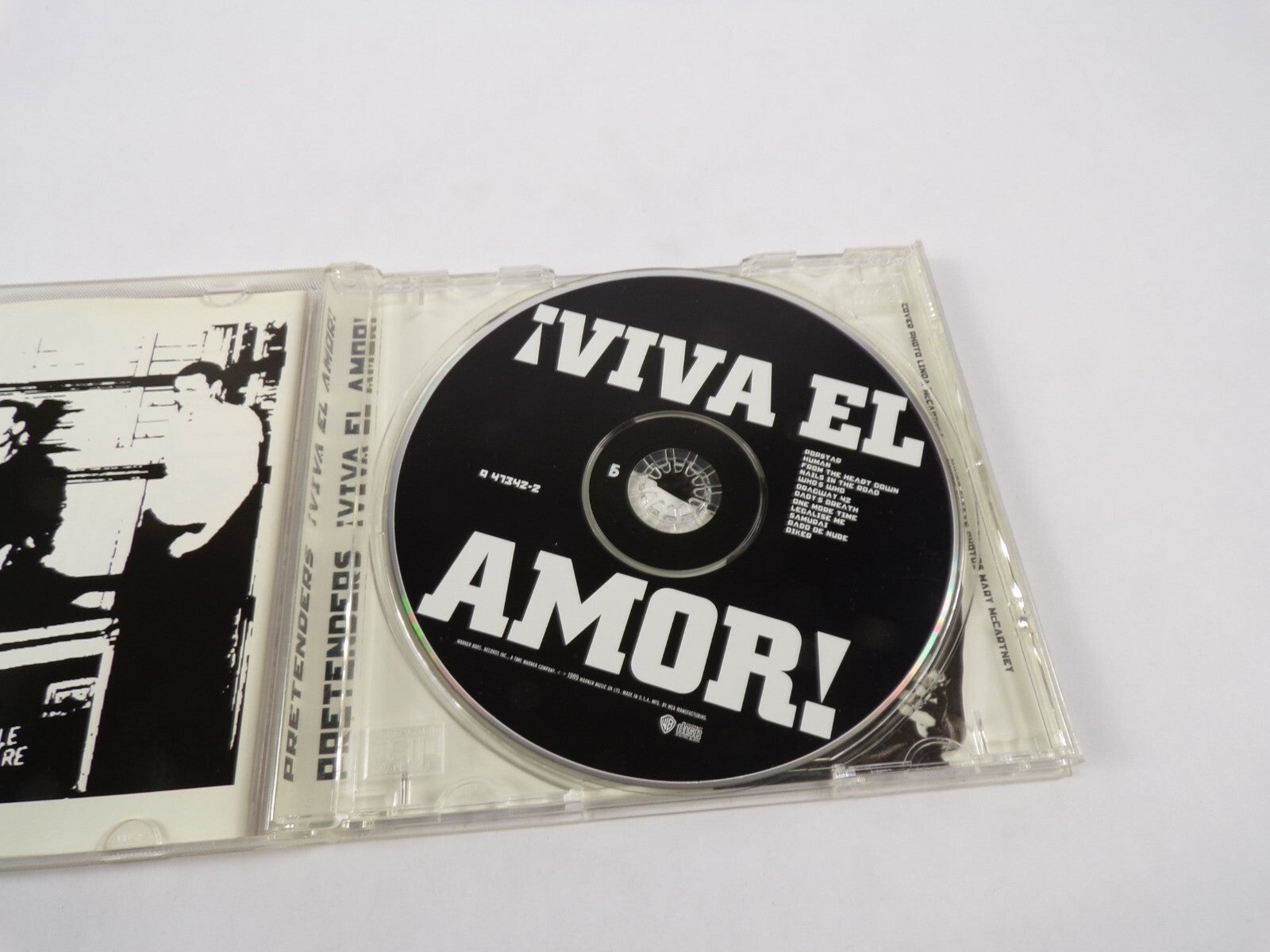 Pretenders Iviva El Amor Popstar Human Who's Who Samurai Biker CD#47