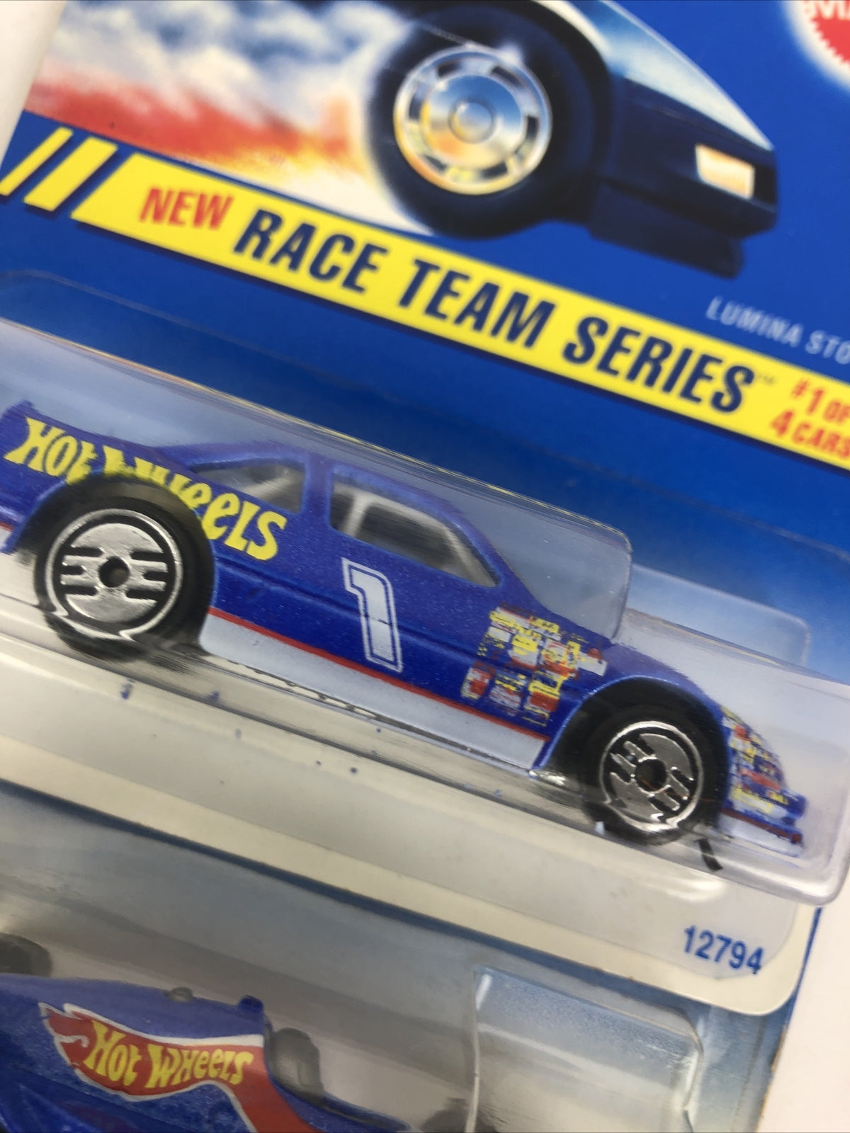 2 x Hot Wheels Race Team Series COMPLETE SET Lumina Side-Splitter Dragster 500