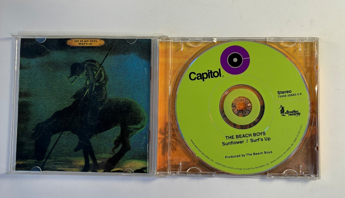 The Beach Boys Sunflower / Surf's Up CD 2000 24-Bit Remaster Capitol Stereo