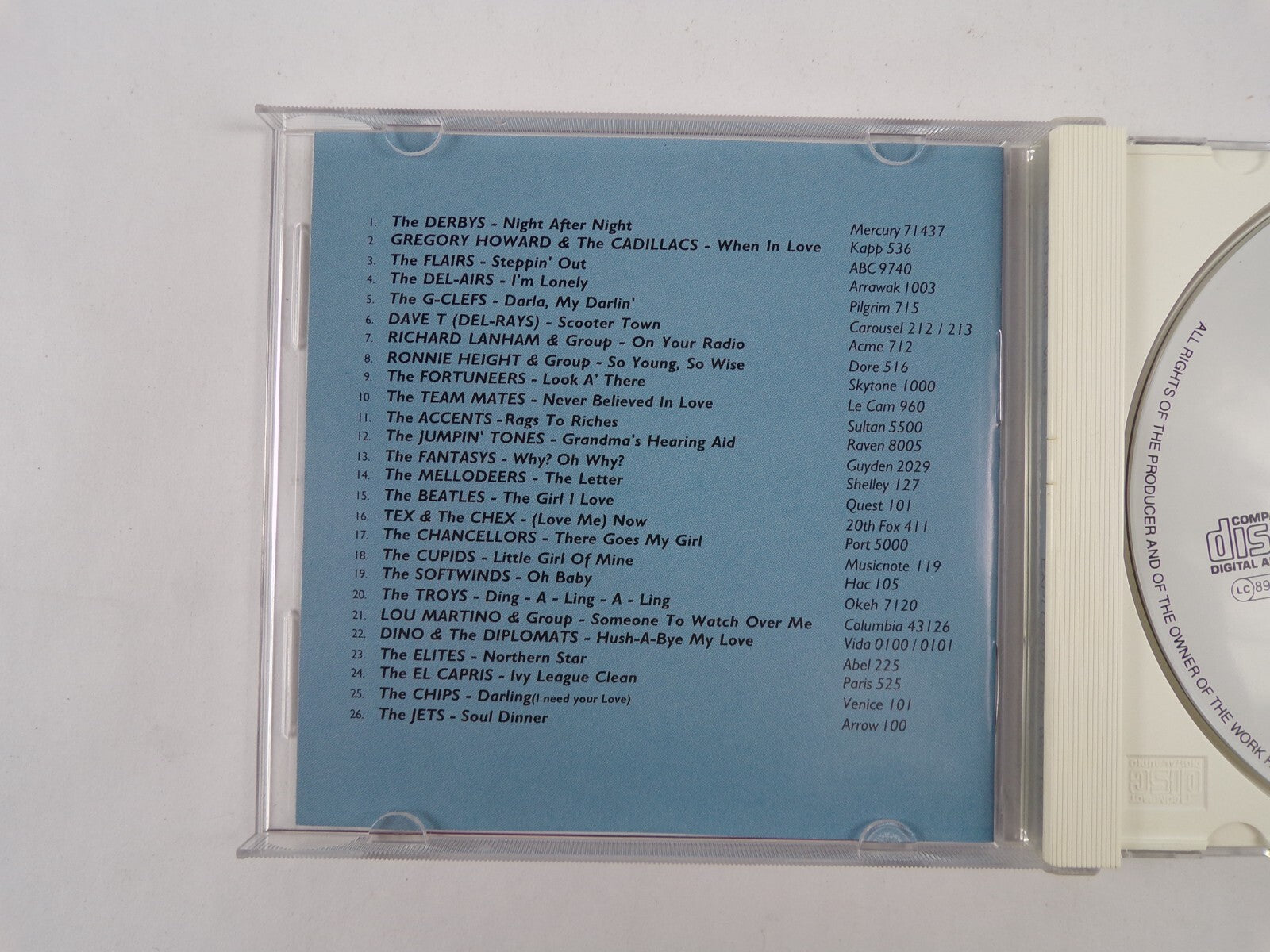 Explsive Doowops Vol 4  CD #18