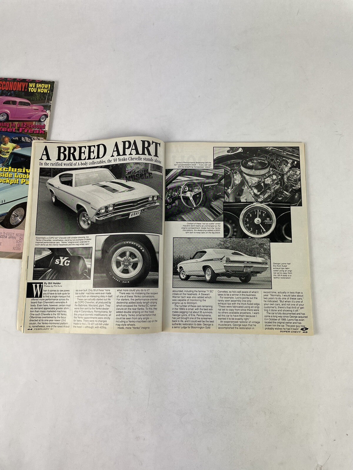 Lot of 12: SUPER CHEVY MAGAZINES Complete Full Set 12 issues Jan to Dec 1991