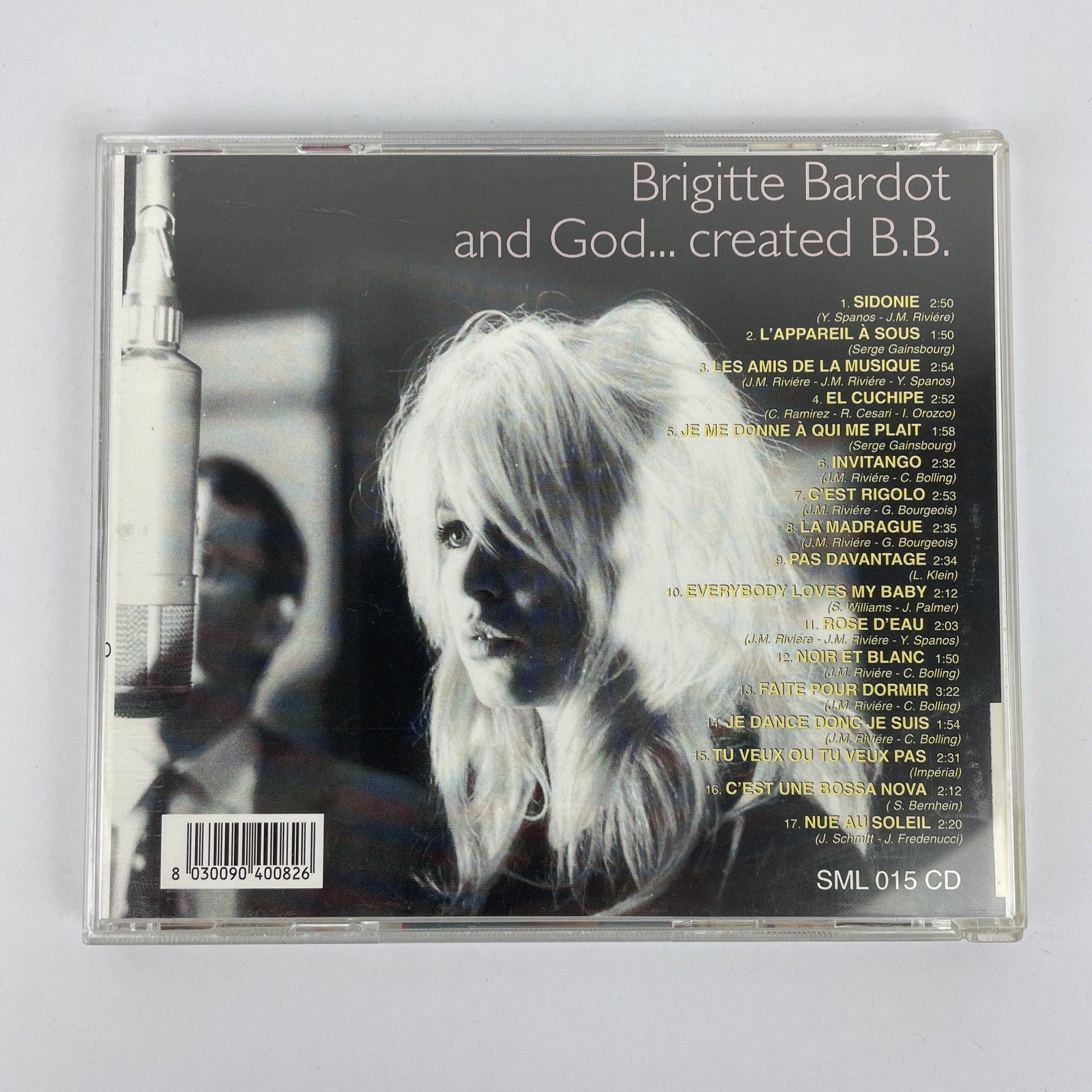 And God Created B.B. by Brigitte Bardot (Digital Audio CD, Oct-2000, Hitla) #3