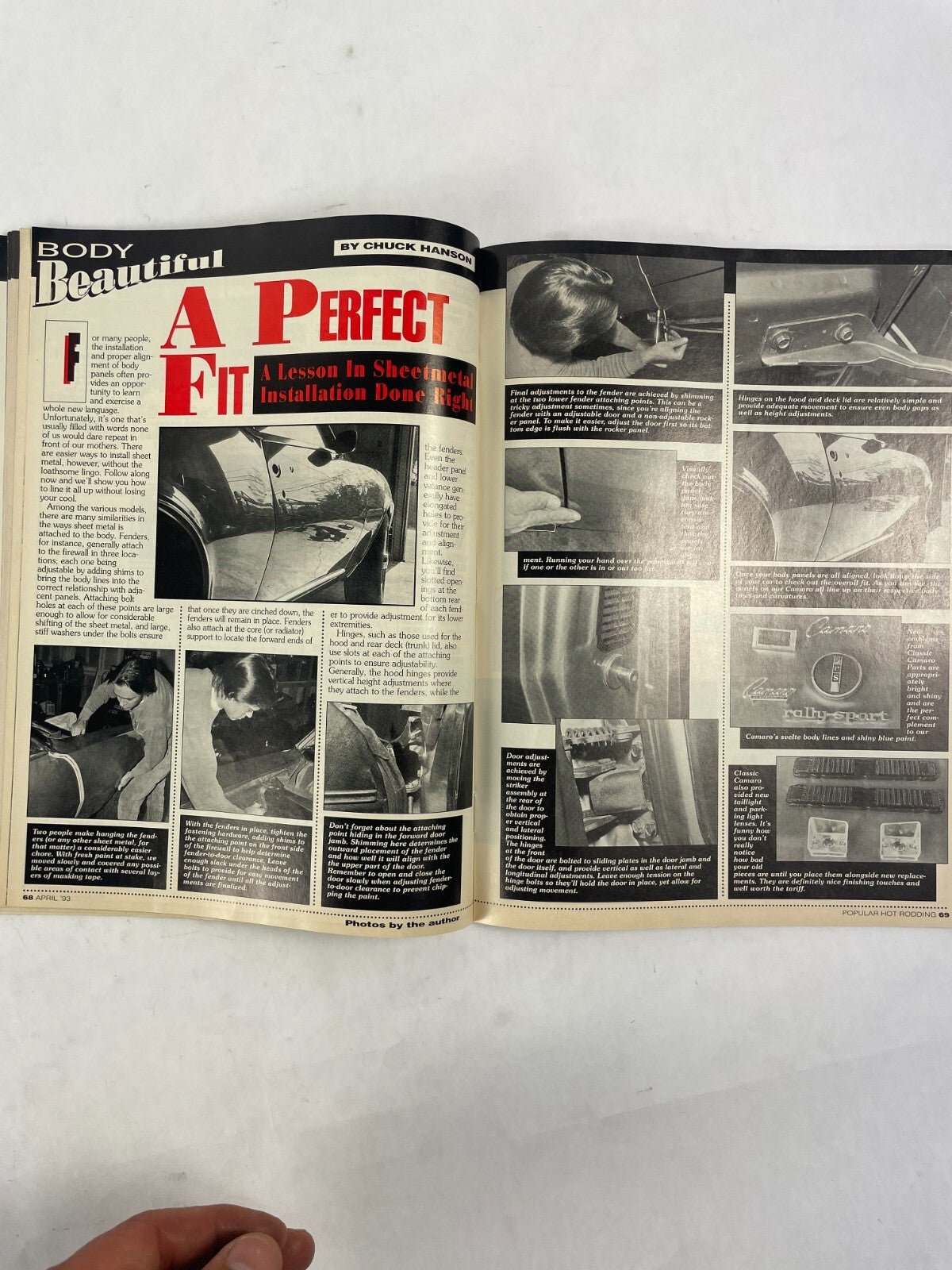 July 1993 Hot Rodding Magazinee Body Beautiful Paint Stripping Dent Repair Rust