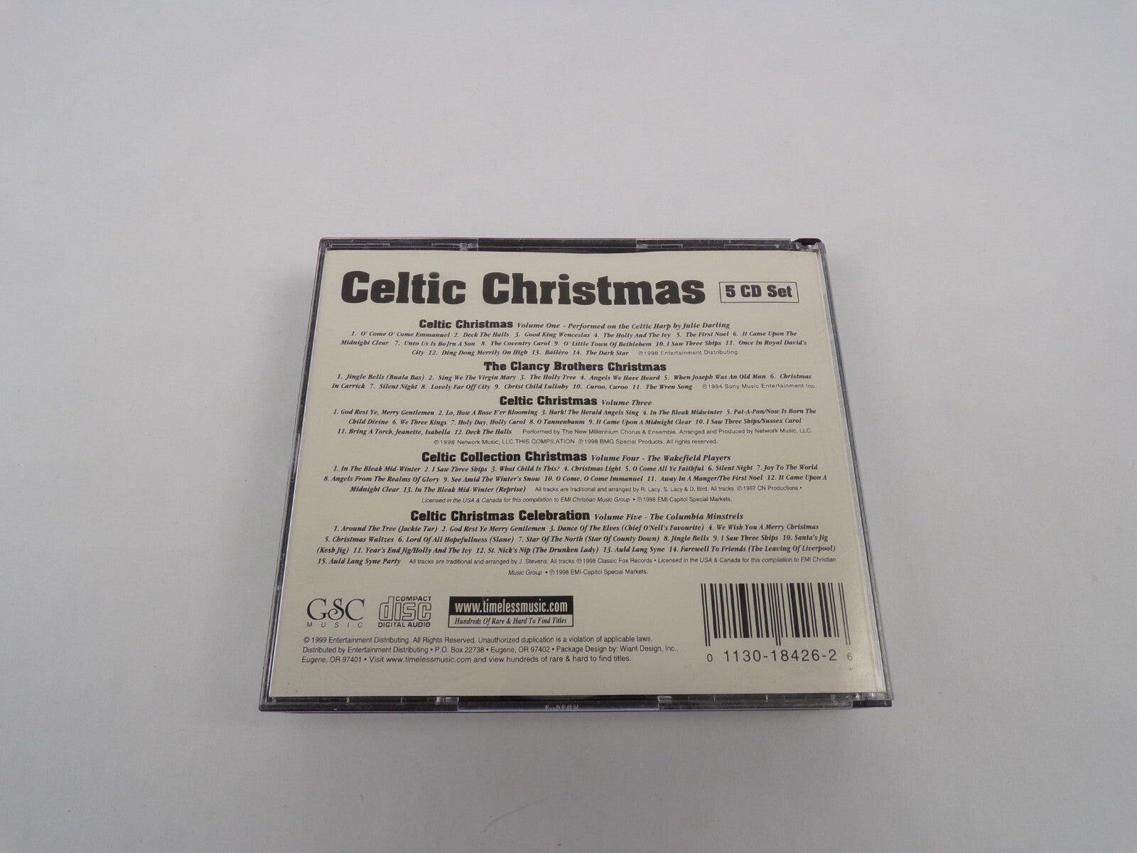 Celtic Christmas 65 All Time Favorites The Clancy Brothers Christmas CD#28