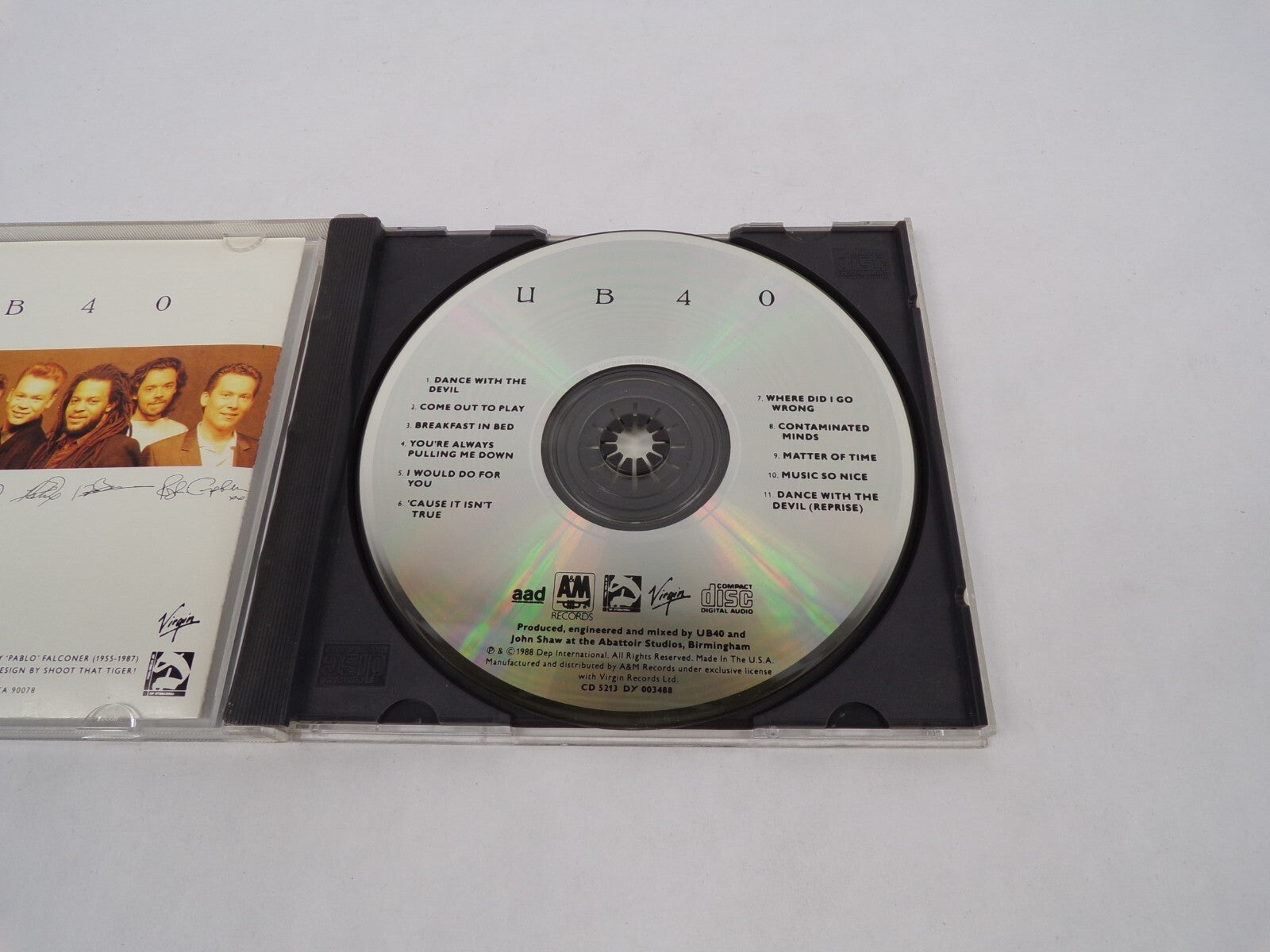 UB40 Dance With The Devil Come Out To Play Breakfast In Bed You're Always CD#63