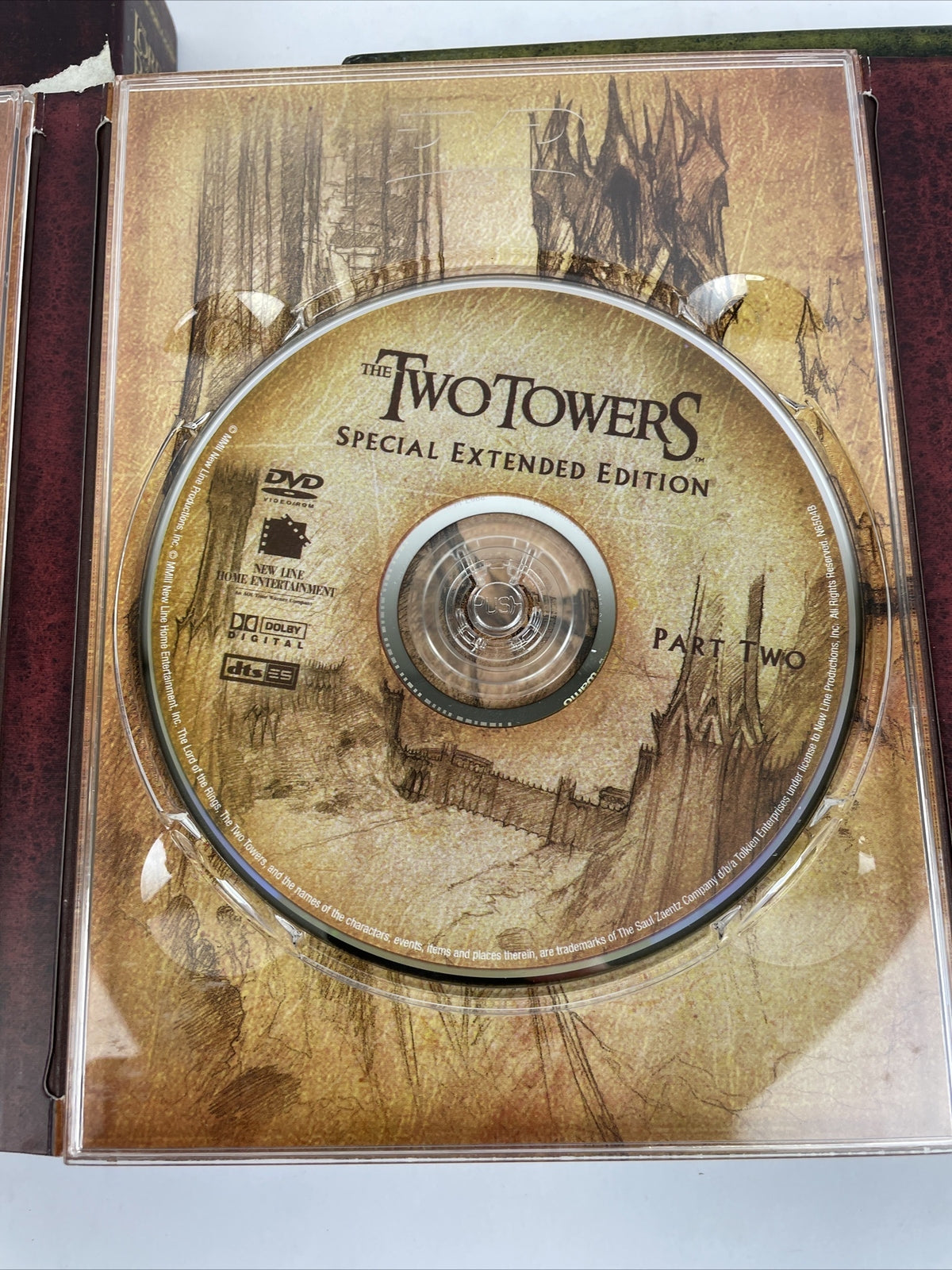 The Lord Of The Rings Trilogy 2 Special Extended Dvd Edition 10-disc Set