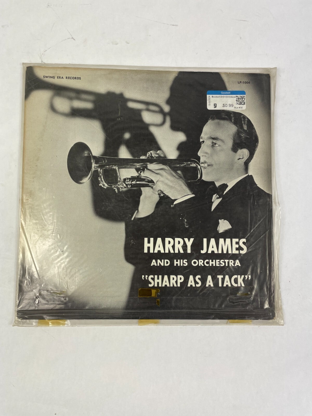 Harry James And His Orchestra Sharp As A Tack Prince Charming Friar Vinyl Record