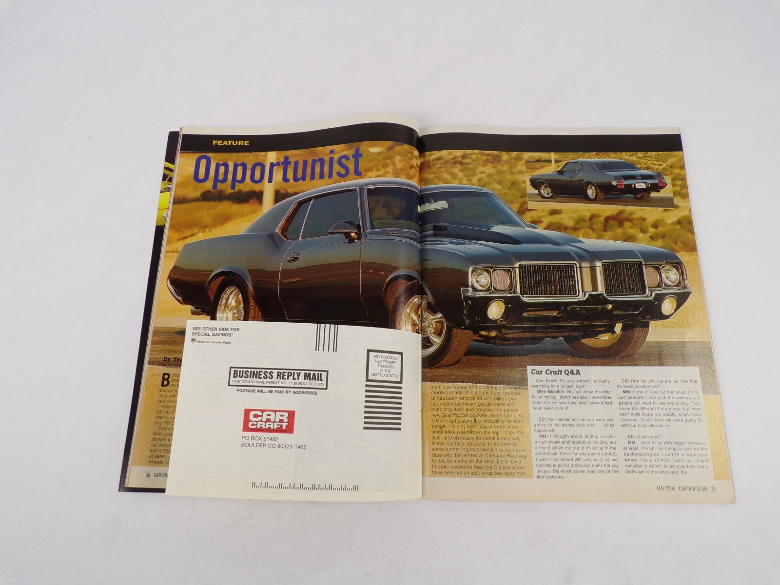 May 2004 Car Craft Build 'Em! Freeway Flyers Pull-Out Poster: 400HP GM '05 LS2