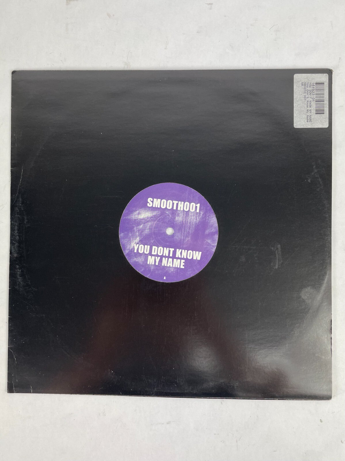 Smooth001 You Dont Know My Name Vinyl Record