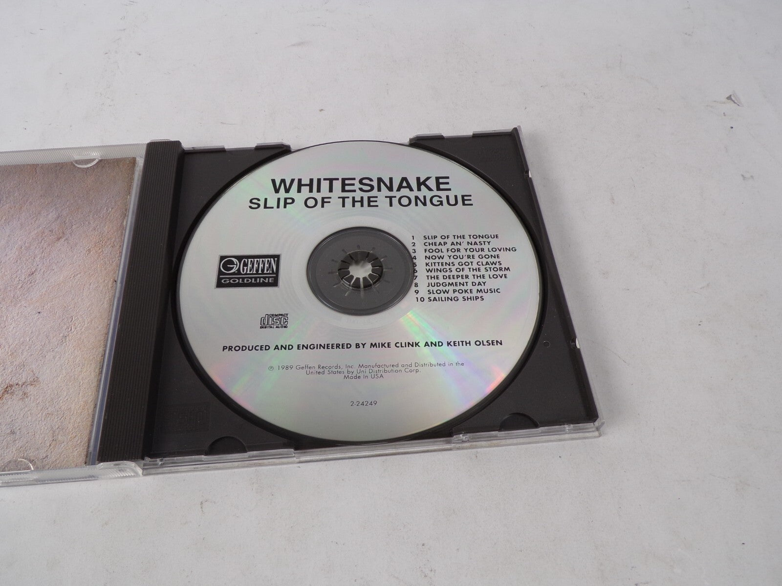 Whitesnake Slip Of The Tongue Cheap An Nasty Fool For Your Loving Now You'rCD#41