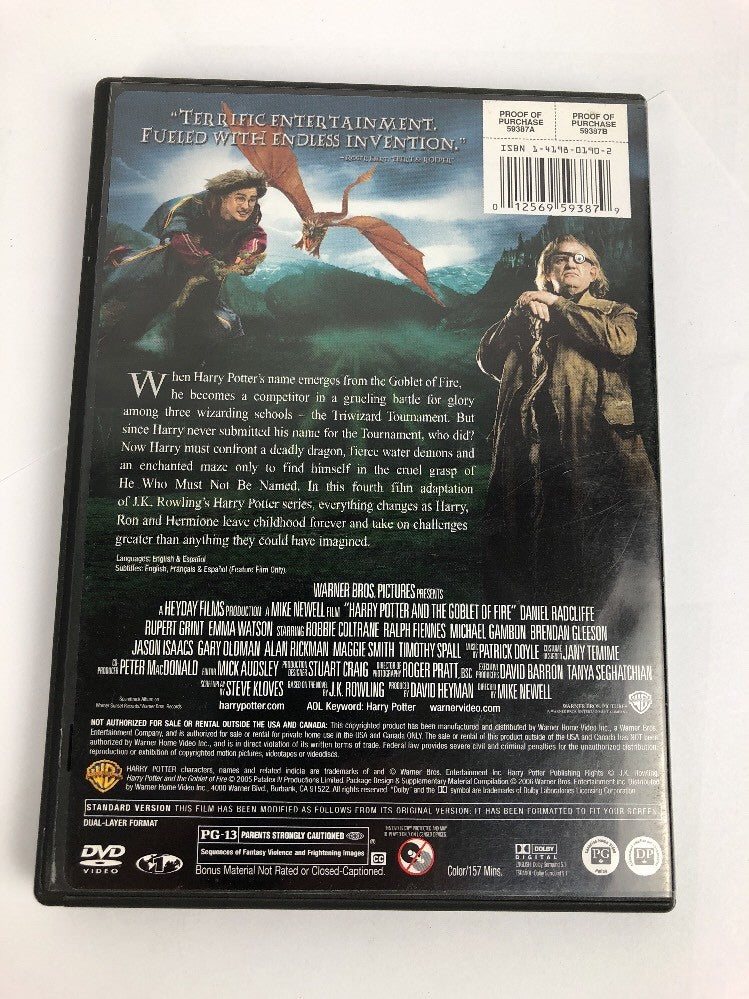 (Harry Potter 4)Harry Potter and the Goblet of Fire (Full Screen Edition) 