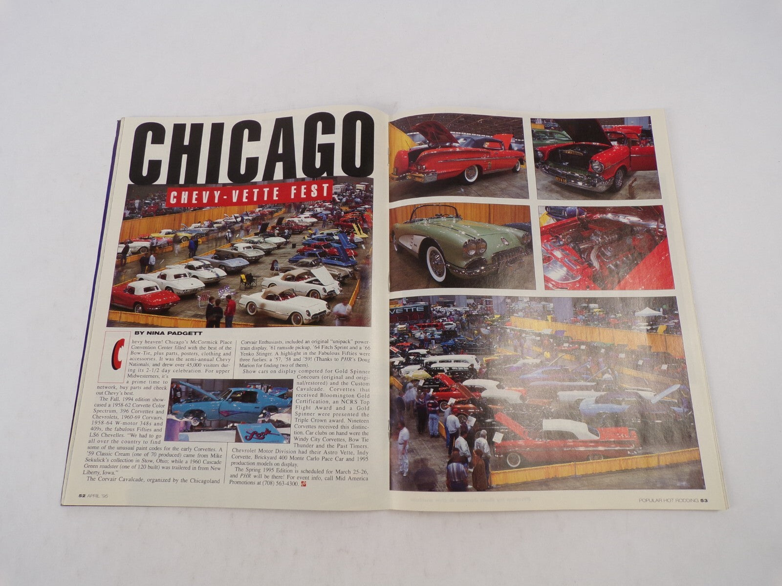 July 1995 Hot Rodding Magazine Action Packed! Trik Body & Paint Special! INDY