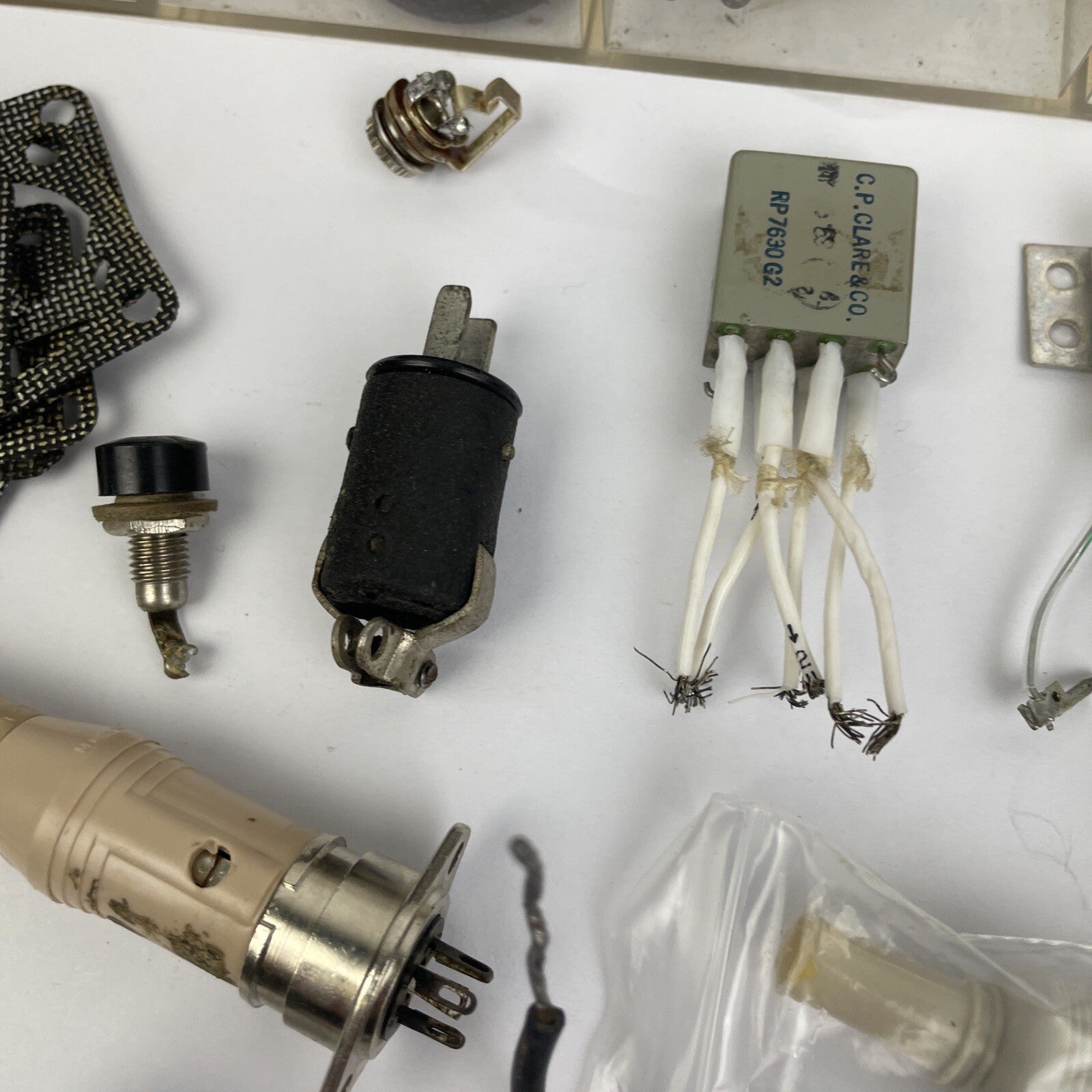 Lot of Limit Switches Signal Light Plug Instrument Panel Parts Switchcraft