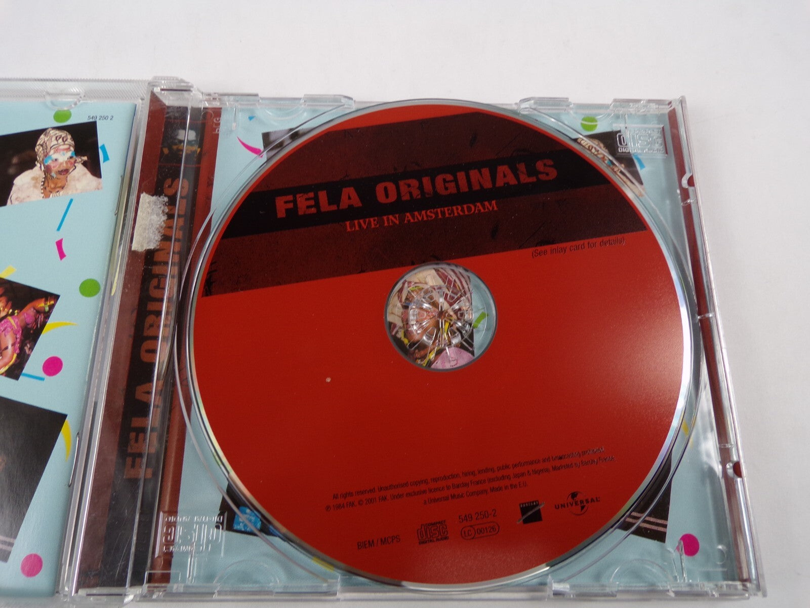 Fela Live In Amsterdam Music Is The Weapon Movement Of The People CD#58