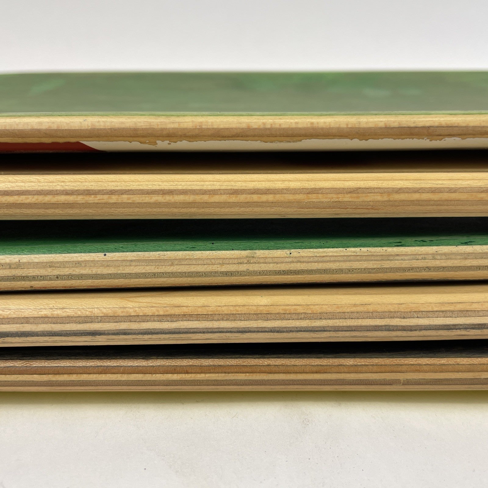 Lot of 5 Graphic Maple Skateboard Decks For Art Project DIY Popsicle - 1 Mini