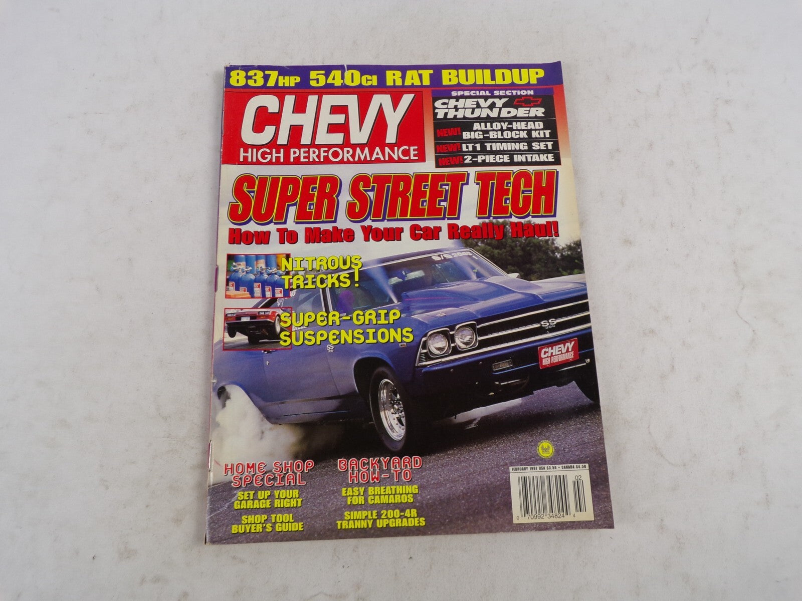 February 1997 Chevy High Performance Super Street Tech How to Make Your Car Real