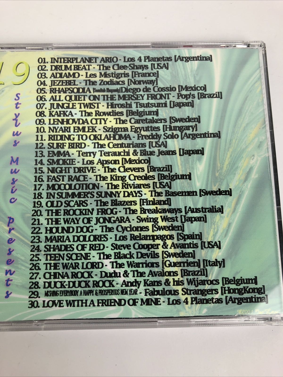 1960's Long Forgotten Rock Guitar Instrumentals from Around the World ( CD  ) #1