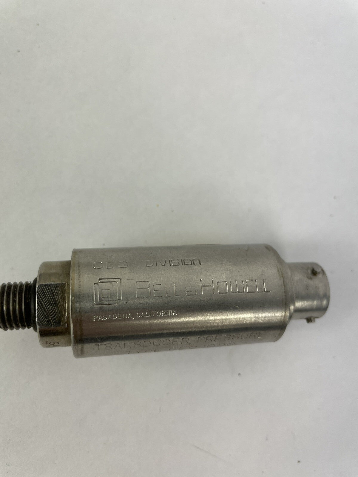 Bell & Howell CEC 1000-02 Pressure Transducer 0-50 PSIVG