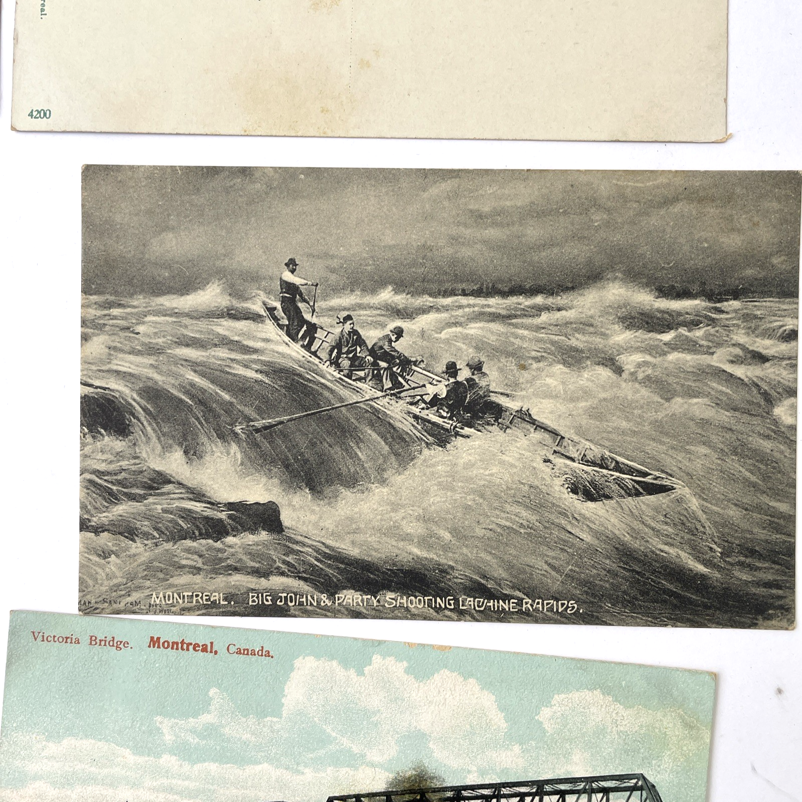 Montreal Quebec Canada Antique Early 1900's Post Card Lot of 10 - Jean Baptiste