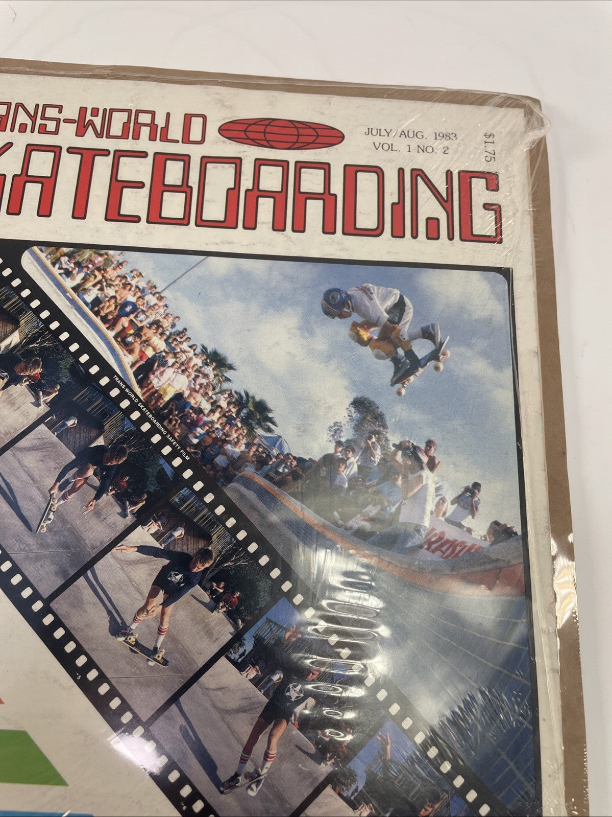 Trans-World Skateboarding Sports July/August 1983 Vol. 1 Issue 2 SADLANDS SF