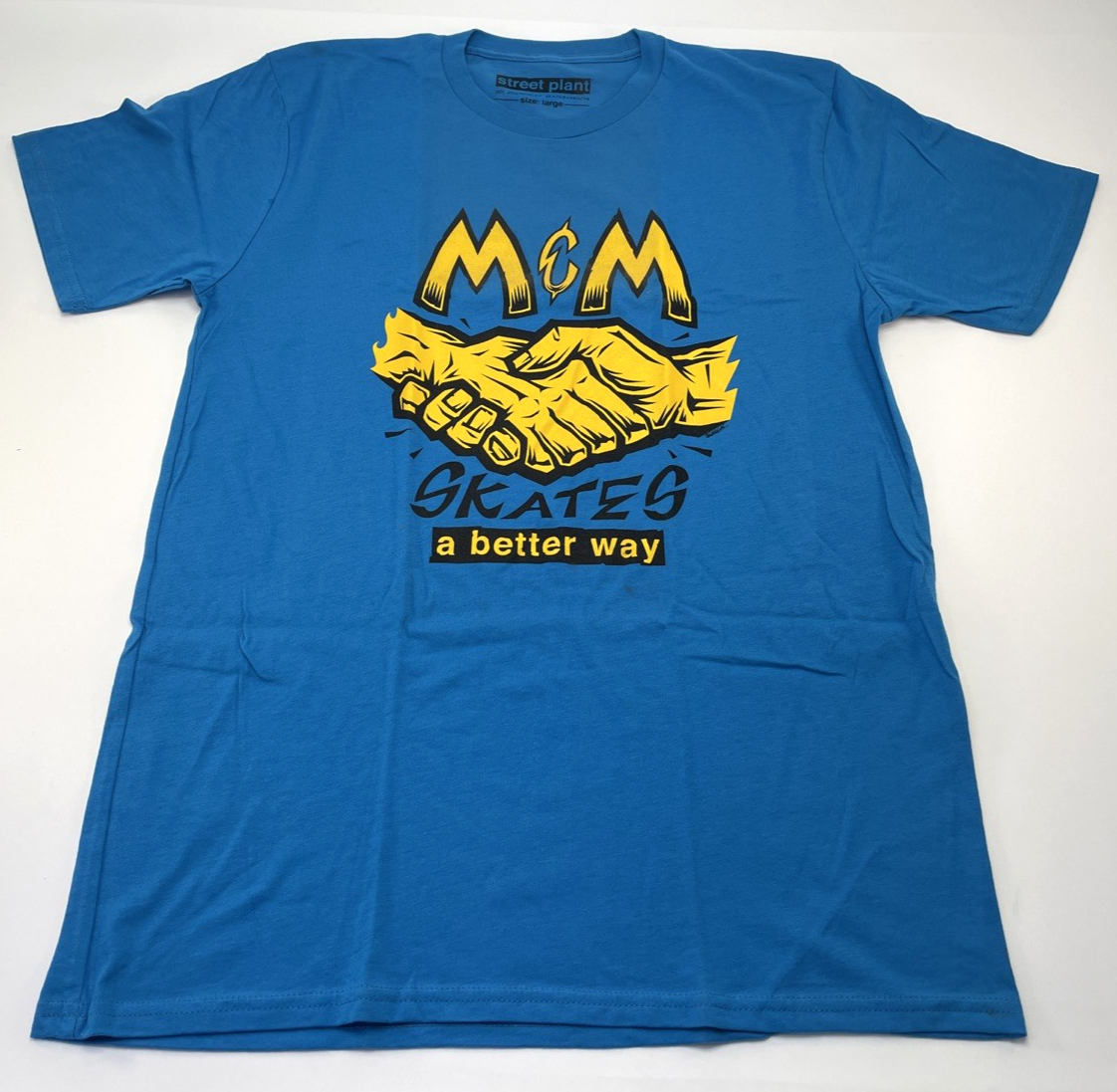 Street Plant Skateboards Vallely Hensley Colab "Skate a Better Way" T-Shirt LRG